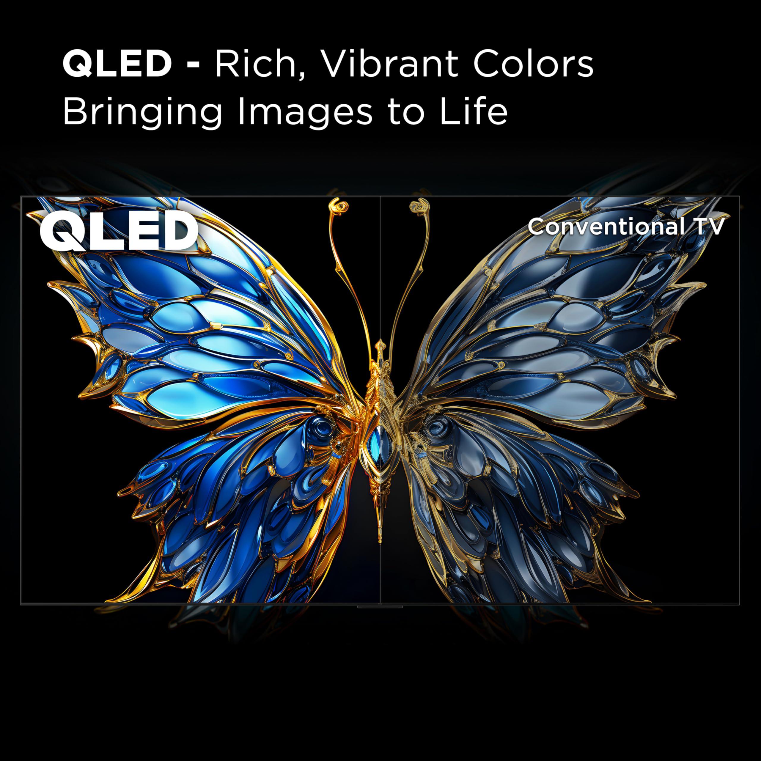 TCL 65-Inch Class Q65 QLED Smart TV 65Q651F, with Fire TV, Alexa Built-in, Streaming Television, 4K, 2024 Model, Dolby Vision, HDR PRO+, Dolby Atmos, Voice Remote, Apple AirPlay 2 Compatibility - Image 4