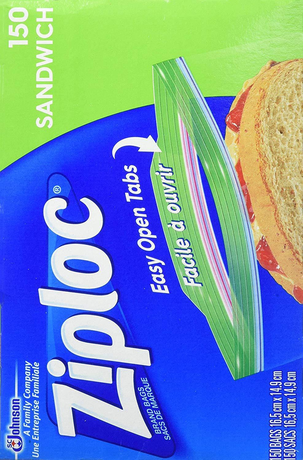 Ziploc Sandwich Bags (150 bags x 4 = 600 bags) - Image 3