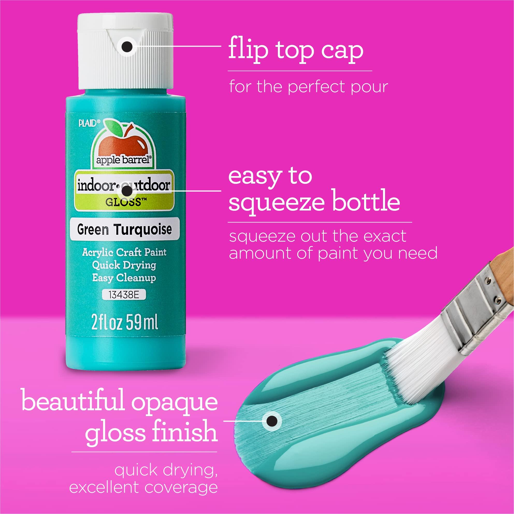 Apple Barrel Gloss Acrylic Craft Paint, 2 oz, Crushed Curry - Image 7