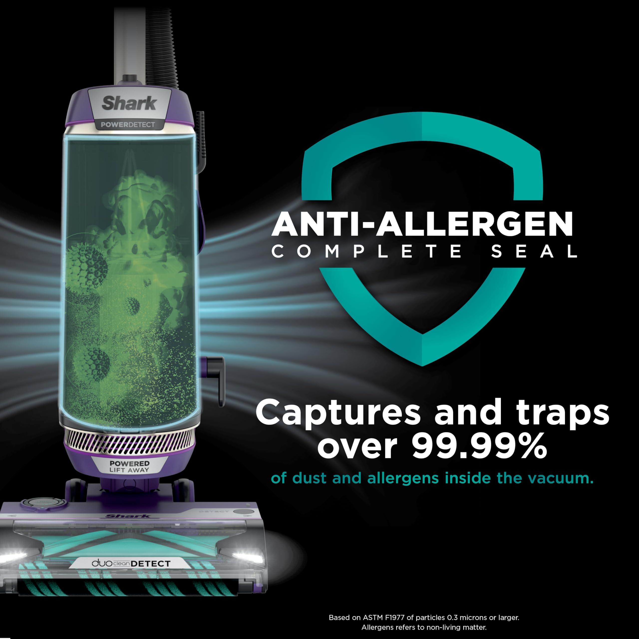 Shark POWERDETECT Upright Vacuum Cleaner with HEPA Filter, Heavy Duty Vacuum with Powerful Suction for Pet Hair Pickup, DuoClean Technology, Powered Lift-Away, Ideal for Carpets & Hardfloors, AZ4002 - Image 17