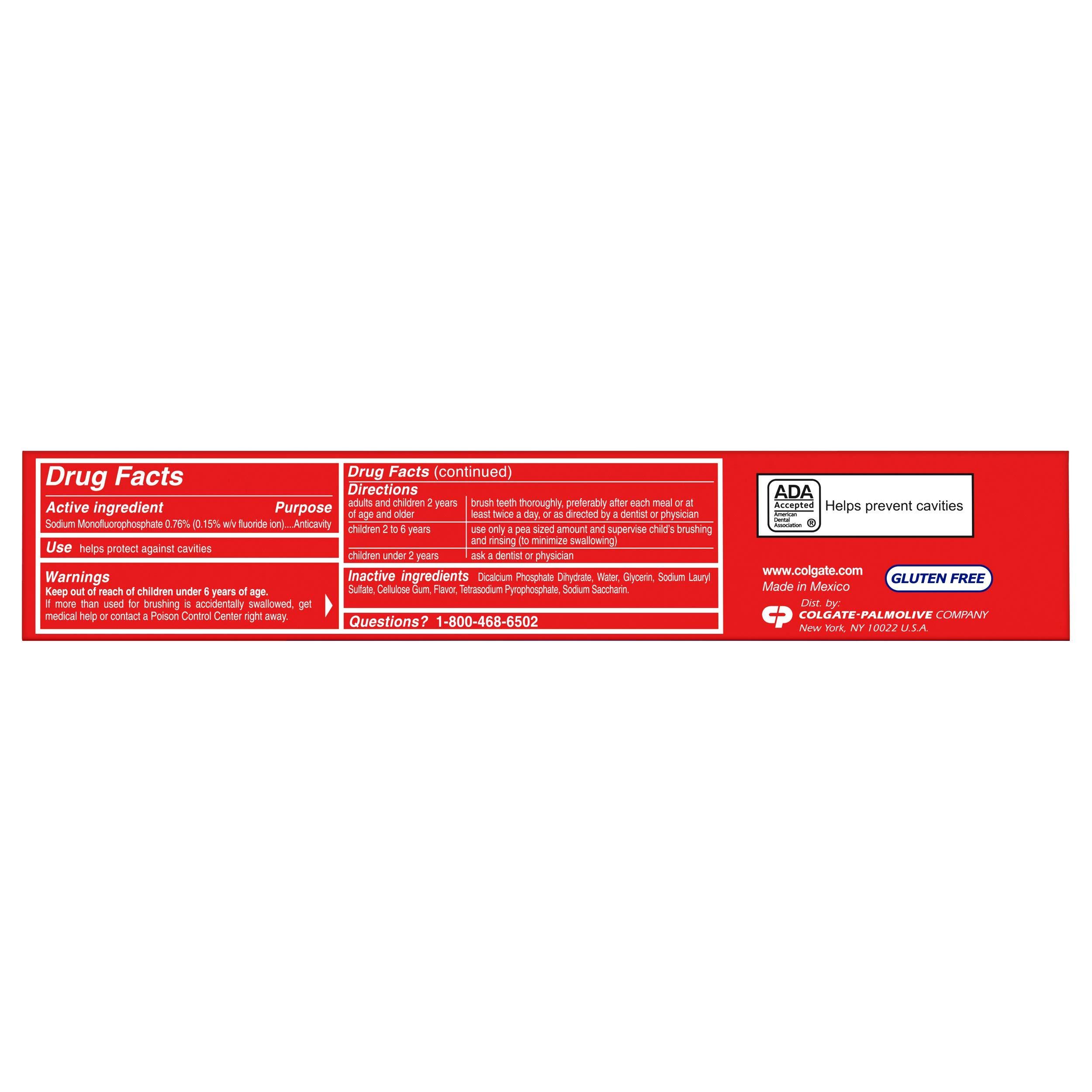 Colgate Cavity Protection Toothpaste with Fluoride - 4 Ounce (Pack of 6) - Image 3