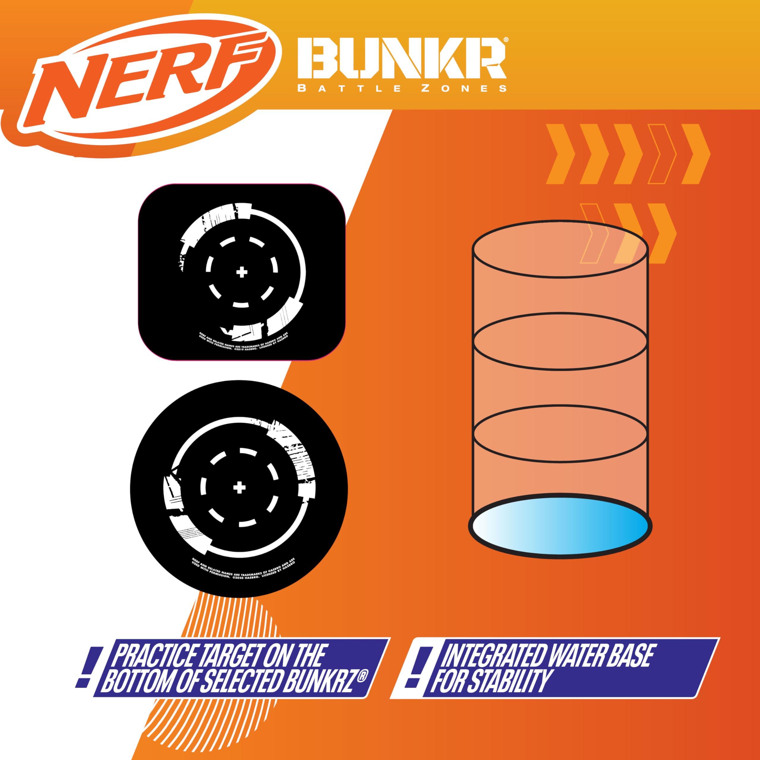 BUNKR Battle Zones NERF Nerf Competition Pack 4 Inflatable Bunkers for Combat, NERF War, Laser Tag, Blaster Battles - Image 8