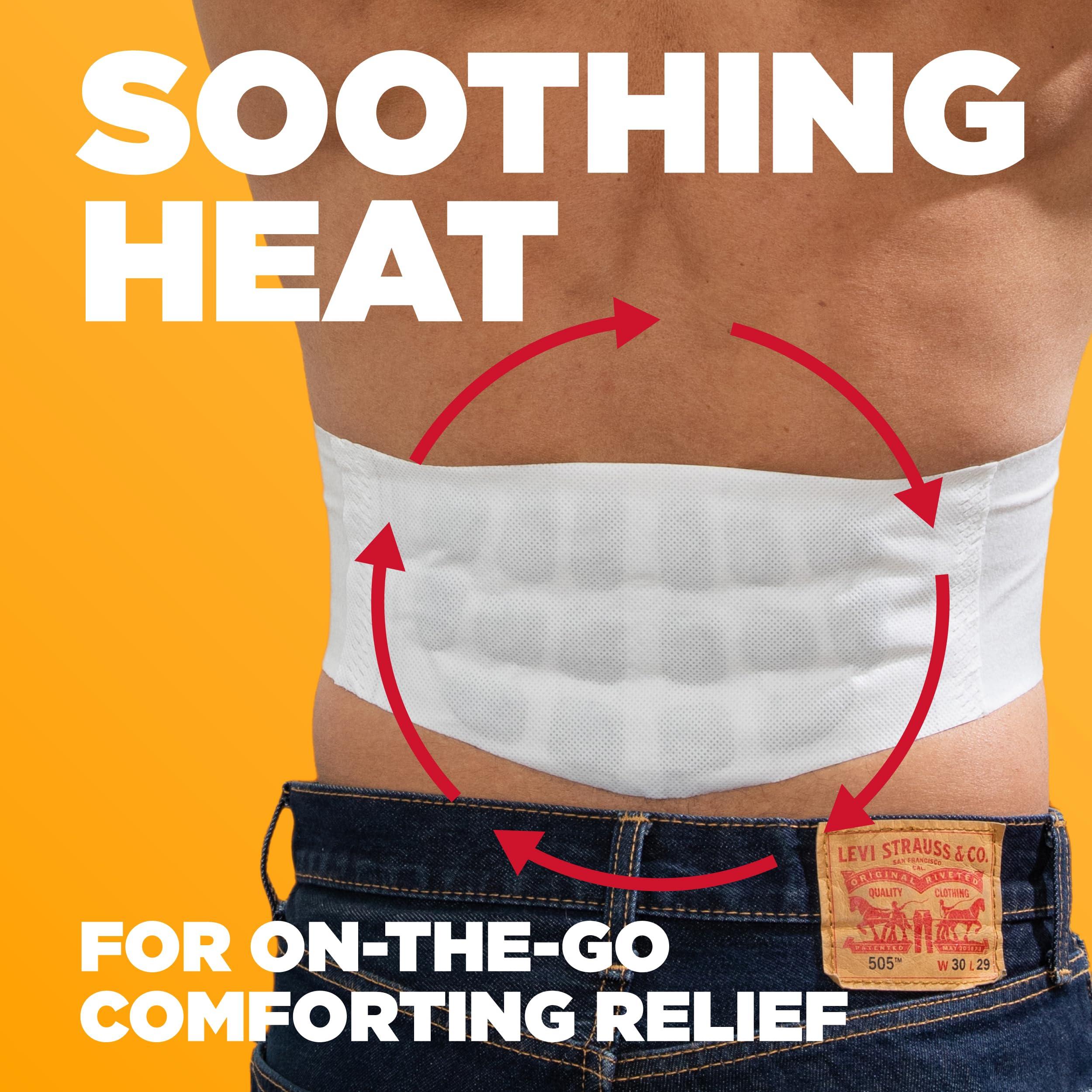 ThermaCare Back Pain Therapy Lower Back & Hip Small/Medium Pain Relief Heat Wraps, 3 Count - Image 4
