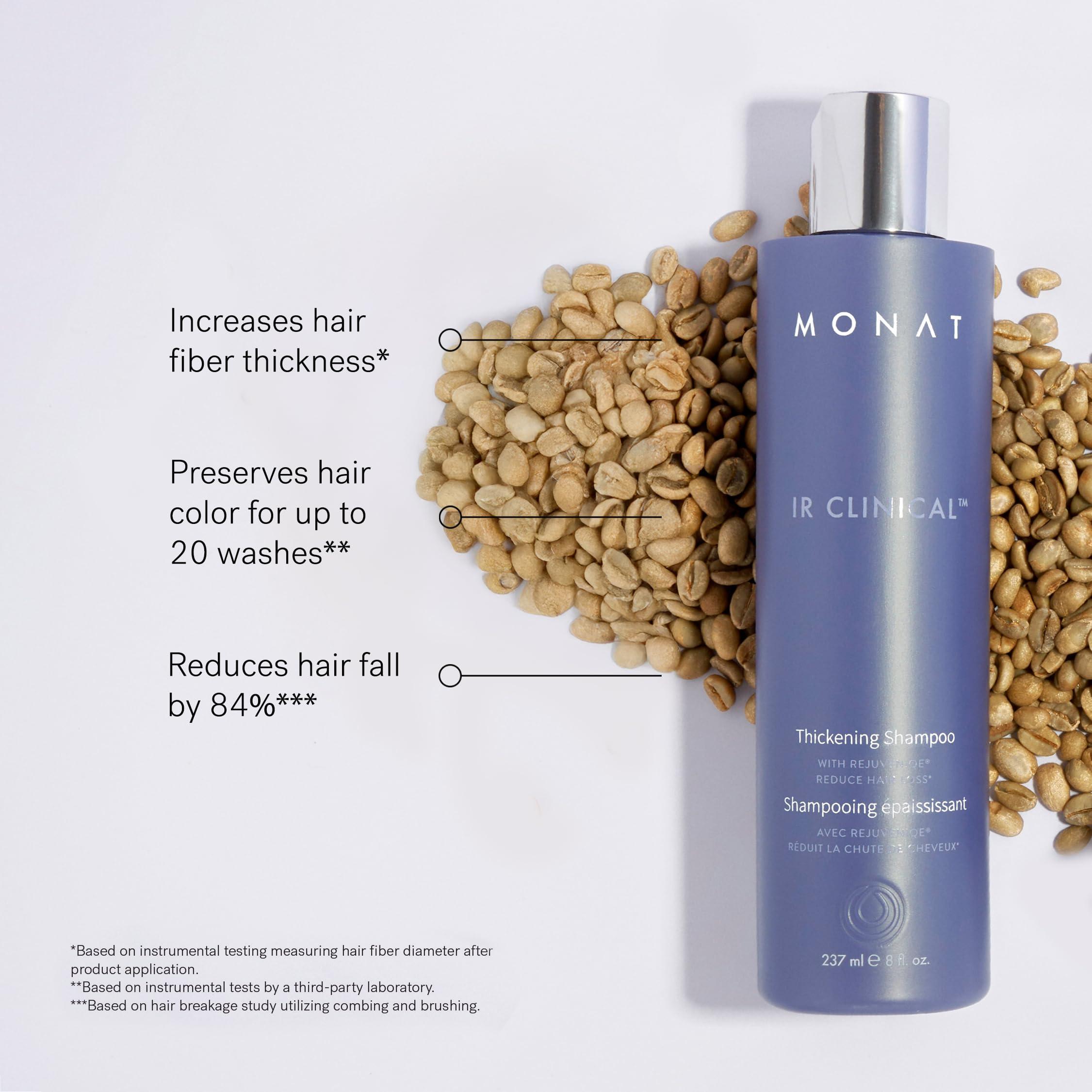 MONAT IR Clinical System – Complete Hair Care Restoration Kit with Thickening Shampoo, Conditioner & Thinning Defense Serum – Strengthens, Protects, & Revives Hair for Thicker, Fuller-Looking Results - Image 5