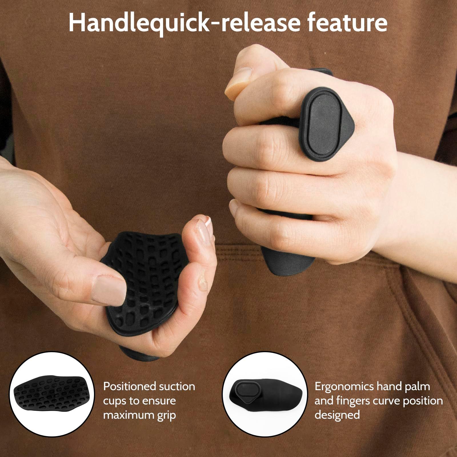 UQOOQFA Weight Lifting Gloves for Men Women: Rubber Gym Weightlifting Anti-Slip Workout Grips for Gym Training and Exercise, Weight Lifting, Dumbbell, Deadlift, Bar Pad Pull Up Grippers No Sweaty - Image 2