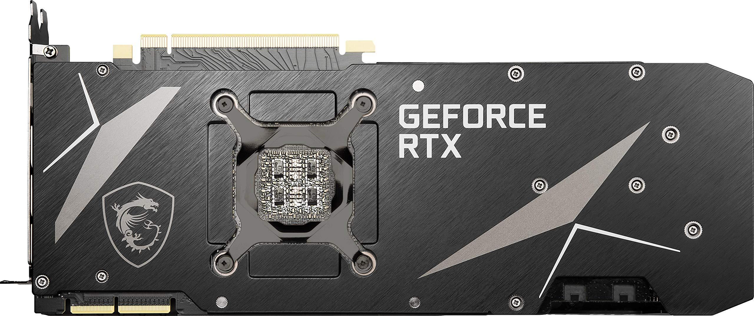 MSI Gaming GeForce RTX 3090 24GB GDRR6X 384-Bit HDMI/DP Nvlink Torx Fan 3 Ampere Architecture OC Graphics Card (RTX 3090 VENTUS 3X 24G OC) (Renewed) - Image 8