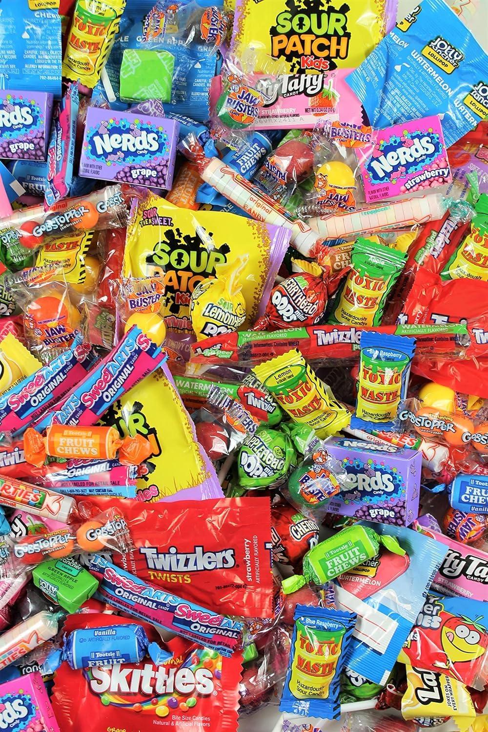 Variety Candy Pack - 2 LB Assorted Party Mix - Individually Wrapped Bulk Candy - Pinata Mix - Deluxe Queen Jax Assortment - Image 5