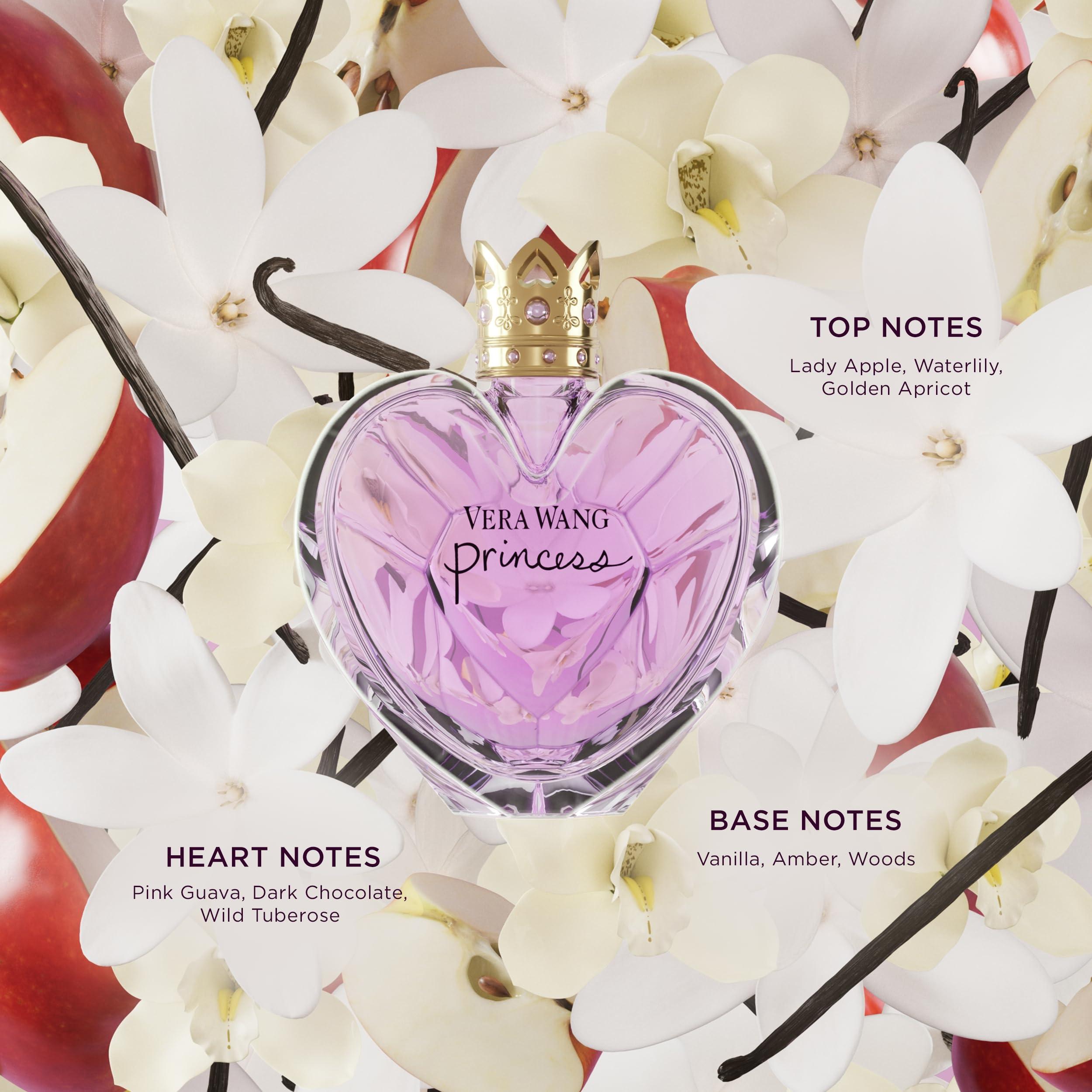 Vera Wang Princess Eau de Toilette 3.4 fl oz (Pack of 1), Notes of Apple, Quava, and Vanilla, Women's Fragrance, Long Lasting, Everyday Fragrance, Travel Size - Image 4