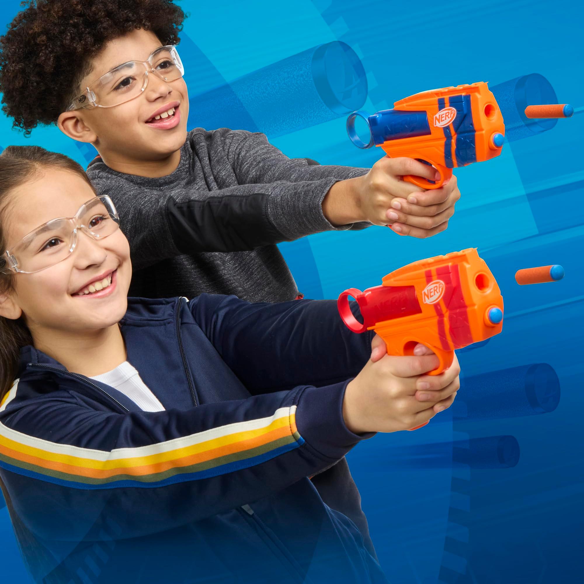 Nerf N Series Duo Pack, Includes 2 Ward Blasters, 12 N1 Darts Compatible Only N Series Blasters, Kids Outdoor Games, Ages 8+ - Image 2