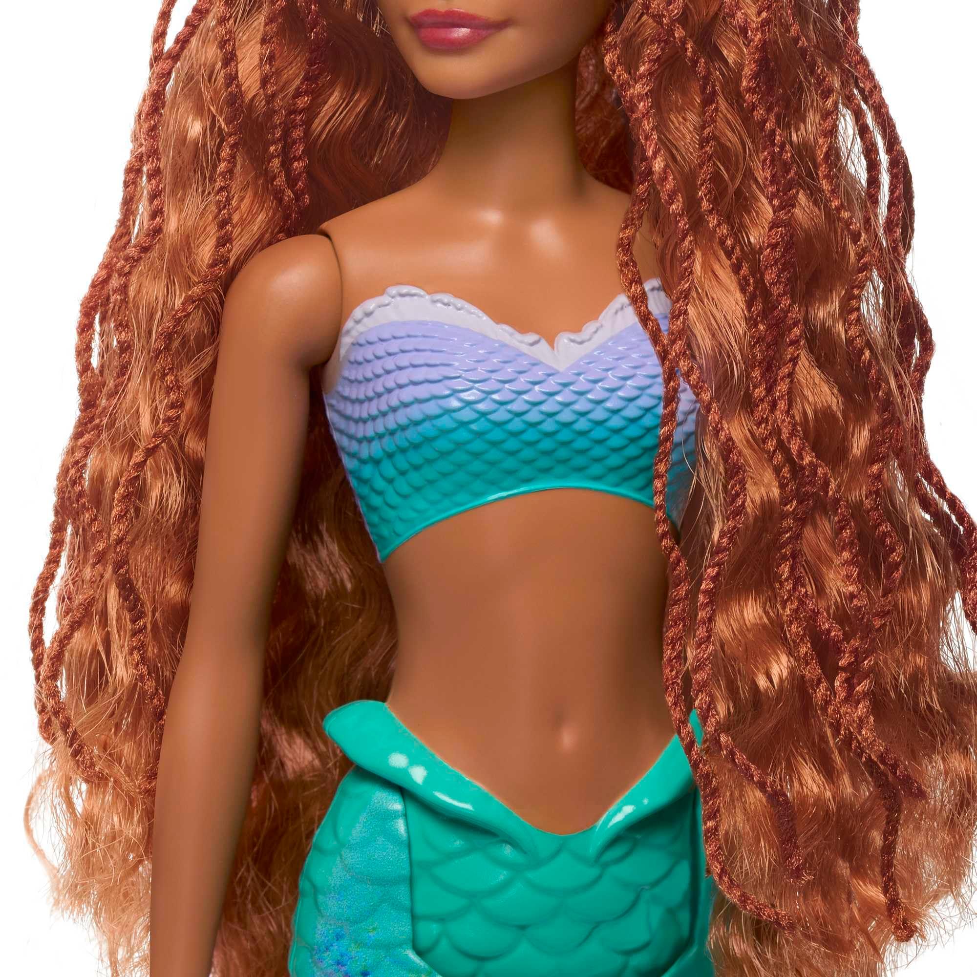 Mattel Disney Toys, Ariel Fashion Doll with Signature Outfit, Inspired by Disney’s The Little Mermaid Movie - Image 4