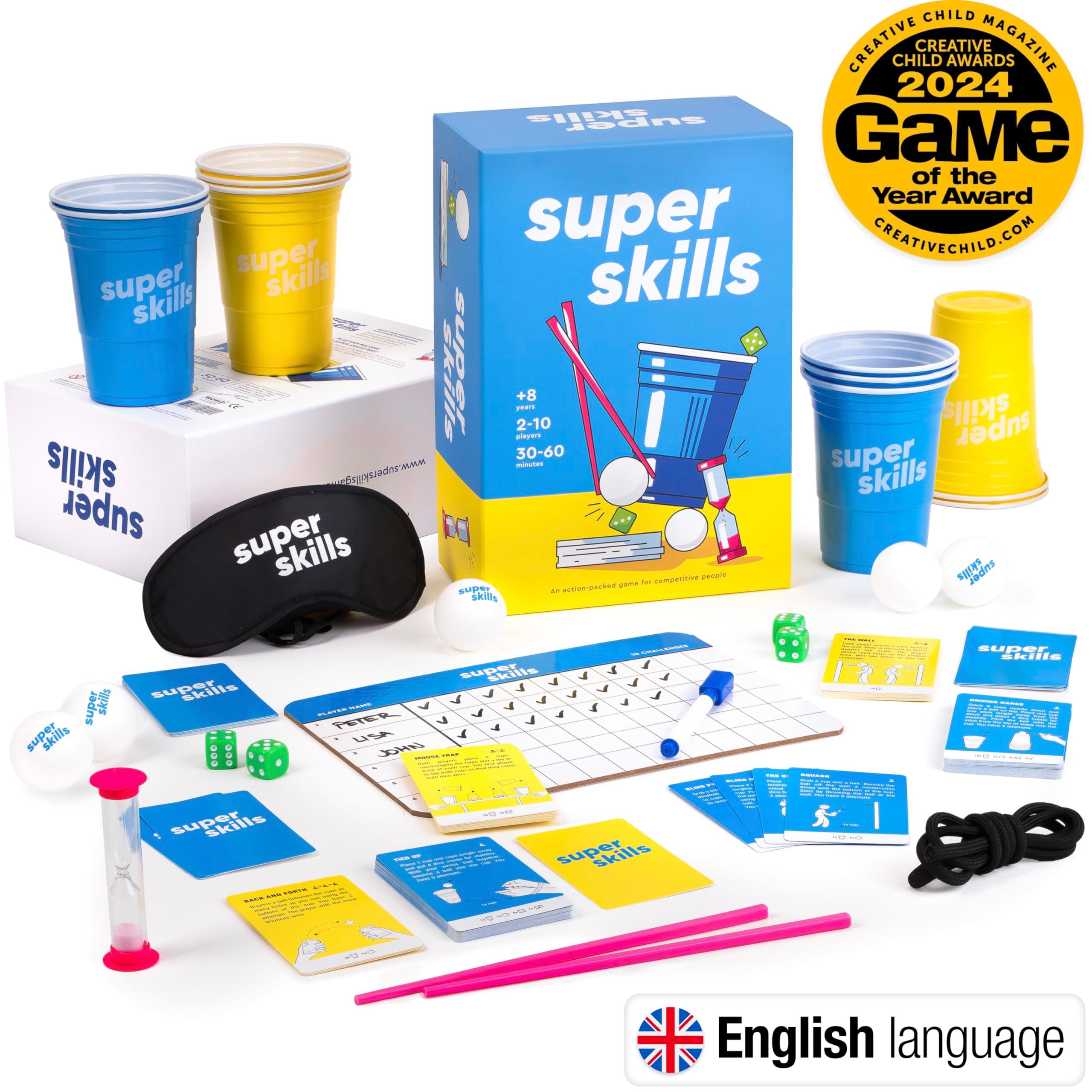 Super Skills - Action Game for Competitive People - Beat Your Friends at 120 Challenges - Fun Group Activity for Family Night or Party with Kids, Teens - Image 2