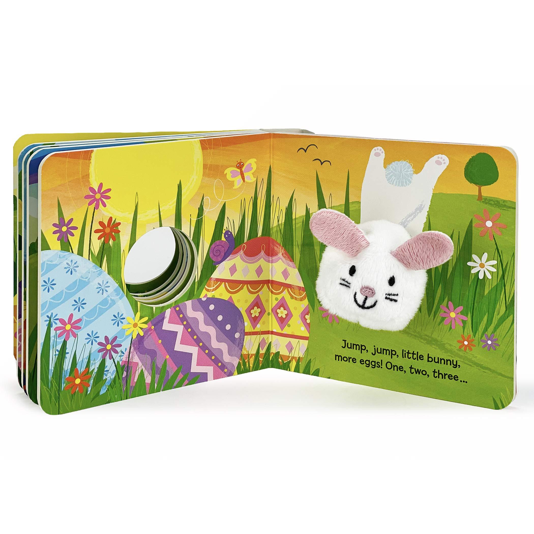 Hippity, Hoppity, Little Bunny - Finger Puppet Board Book for Easter Basket Gifts or Stuffer Ages 0-3 - Image 8