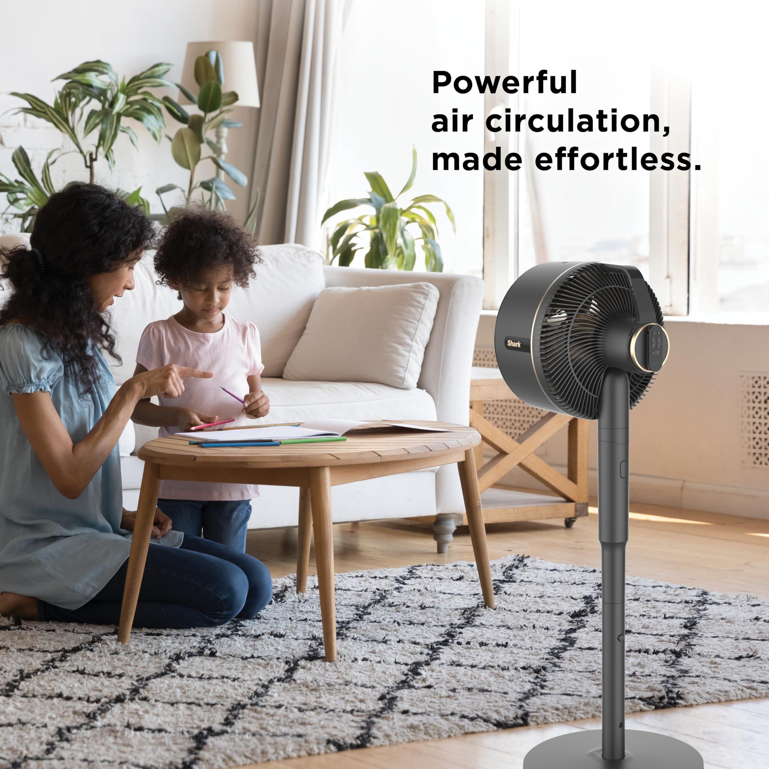Shark FlexBreeze Fan - Indoor & outdoor oscillating fan, pedestal & tabletop, corded & cordless portable fan with outdoor InstaCool misting attachment - FA222 - Image 3