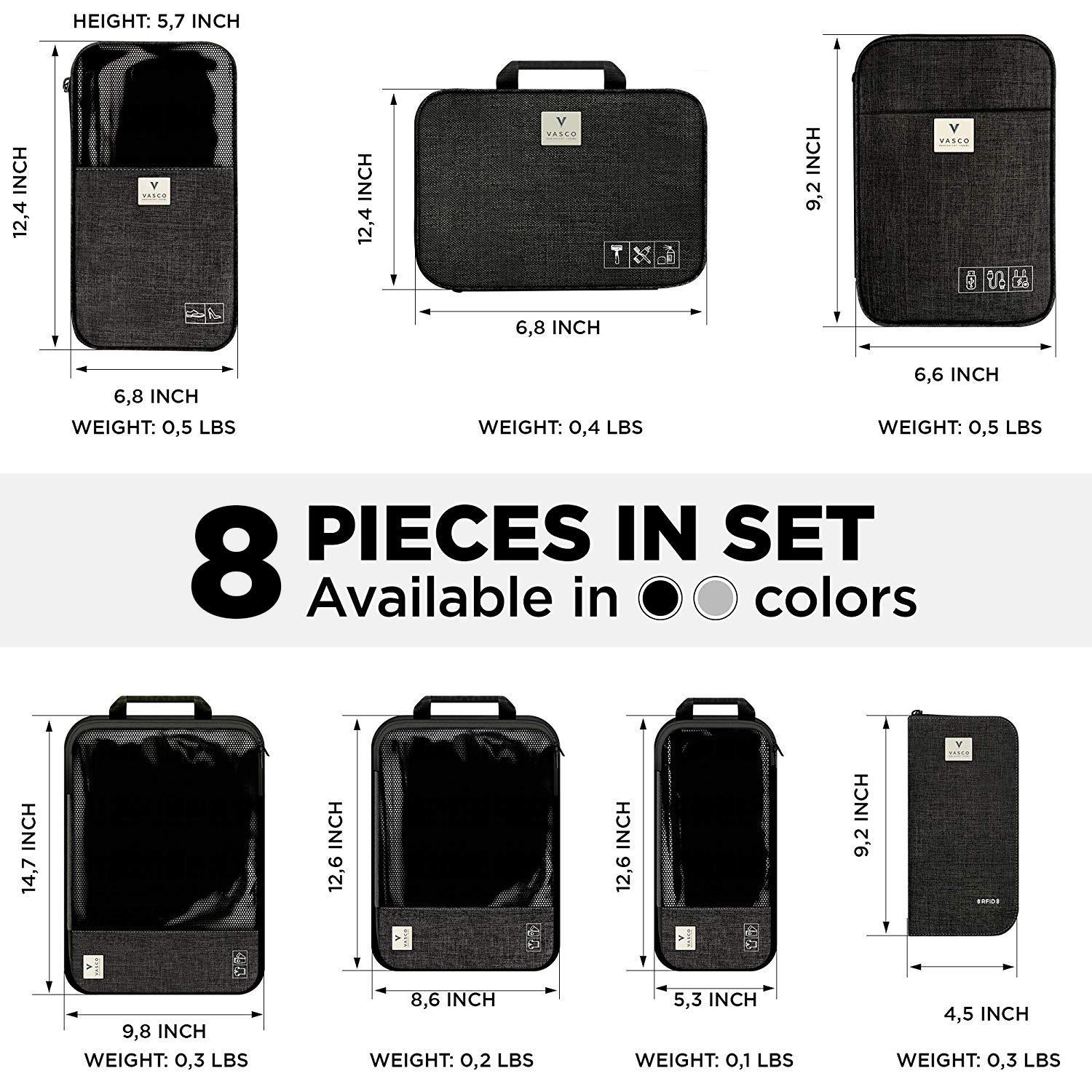 VASCO Compression Packing Cubes for Travel - Image 7
