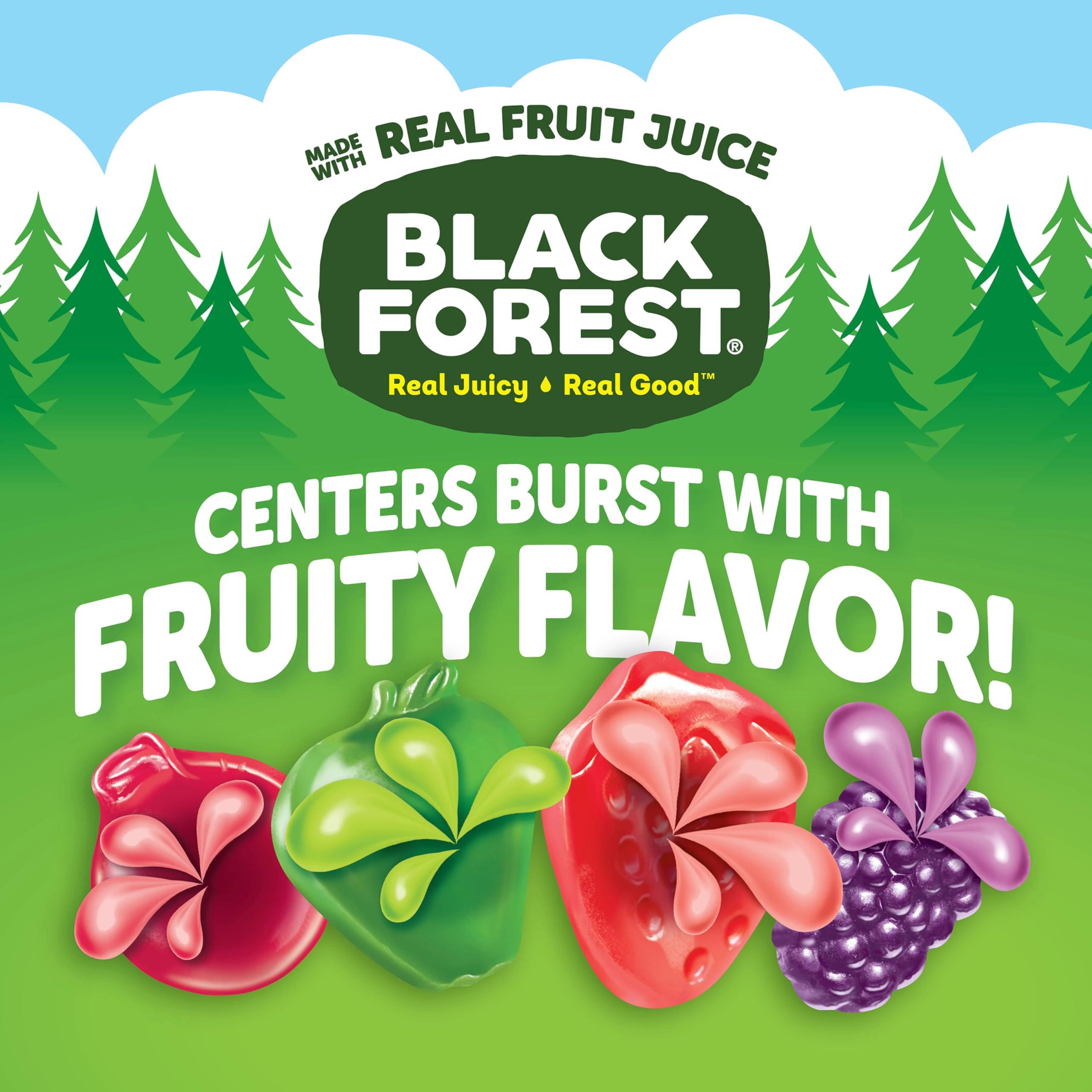 Black Forest, Juicy Burst, Fruit Flavored Snacks, Mixed Fruit Flavors, A Juicy Burst of Natural Flavors, Made with Real Fruit Juice, 0.8 oz 40 ct - Image 4