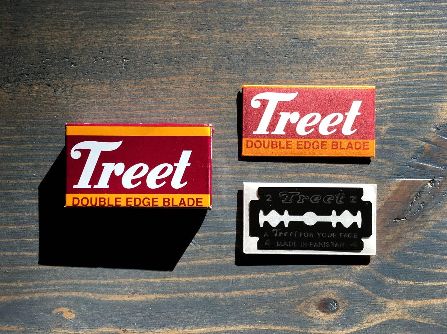 Treet Carbon Steel Double Edge Shaving Razor Blades, 200 Blades Pack (20x10) for safety Razors Butterfly Razors Black Beauty - Image 5
