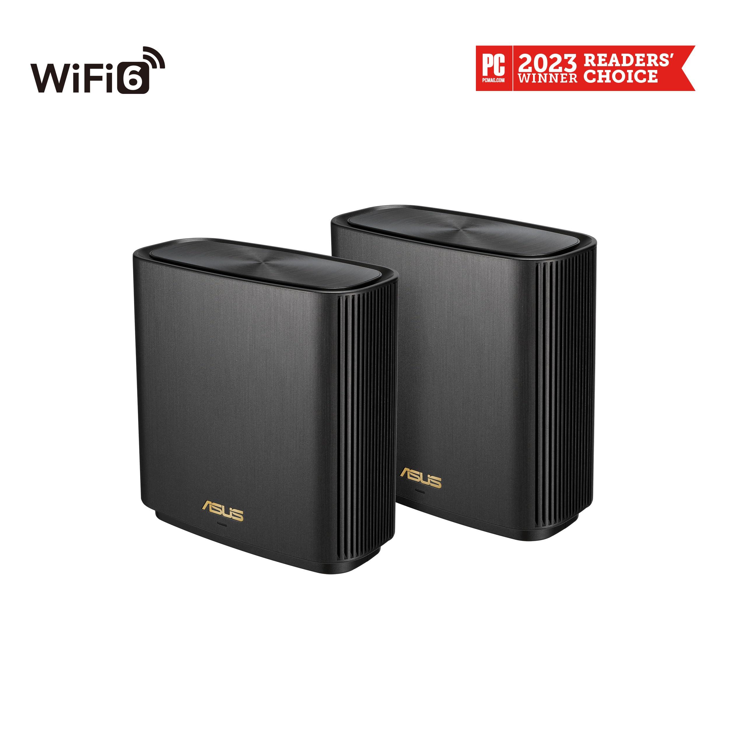 ASUS ZenWiFi AX Whole-Home Tri-band Mesh WiFi 6 System (XT8) - 2 pack, Coverage up to 5,500 sq.ft or 6+rooms, 6.6Gbps, WiFi, 3 SSIDs, life-time network security and parental controls, 2.5G port - Image 11