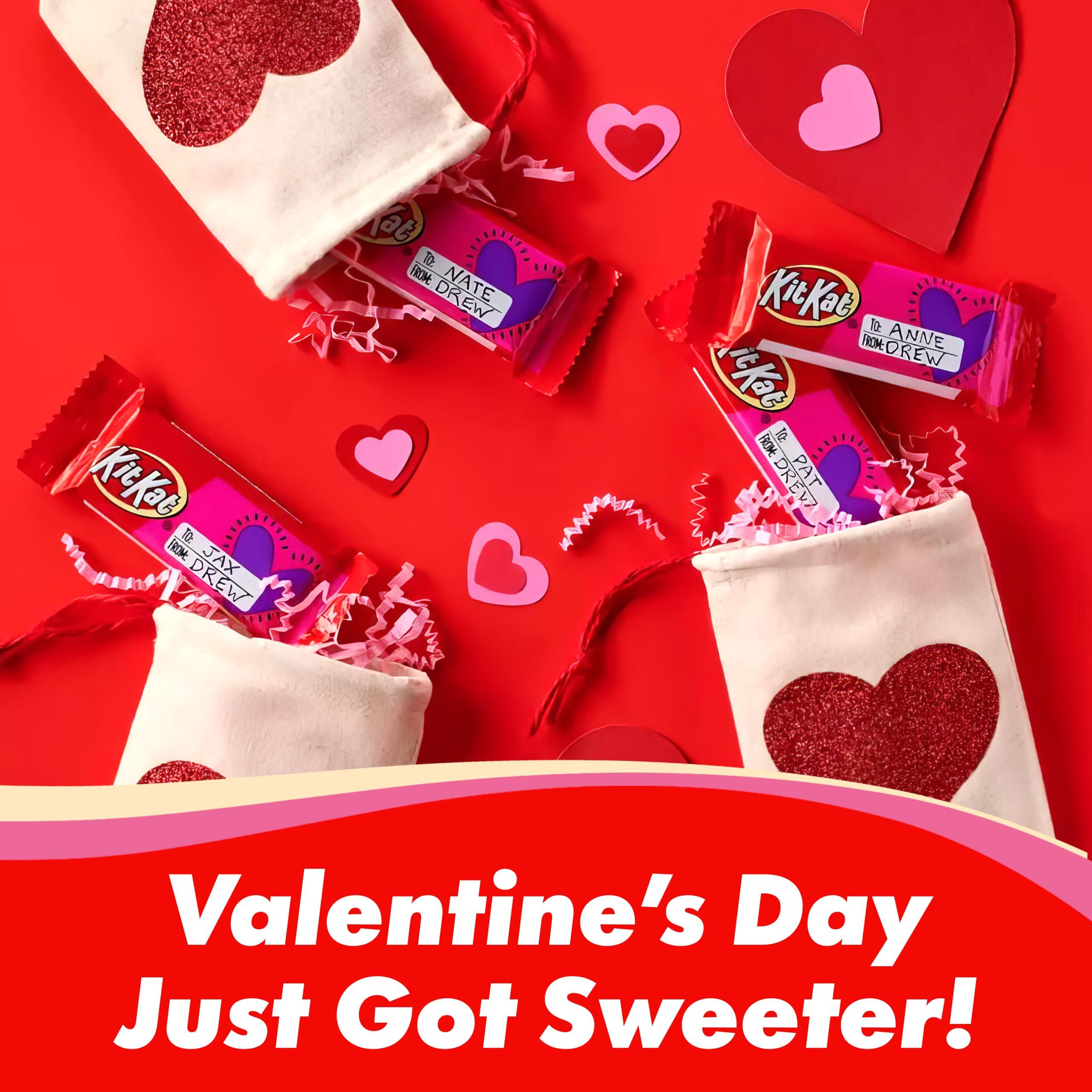 Chocolate Wafer Valentine To & From Bars – 5 Pounds (Approx. 155 Bars), Individually Wrapped Snack Size - Image 7