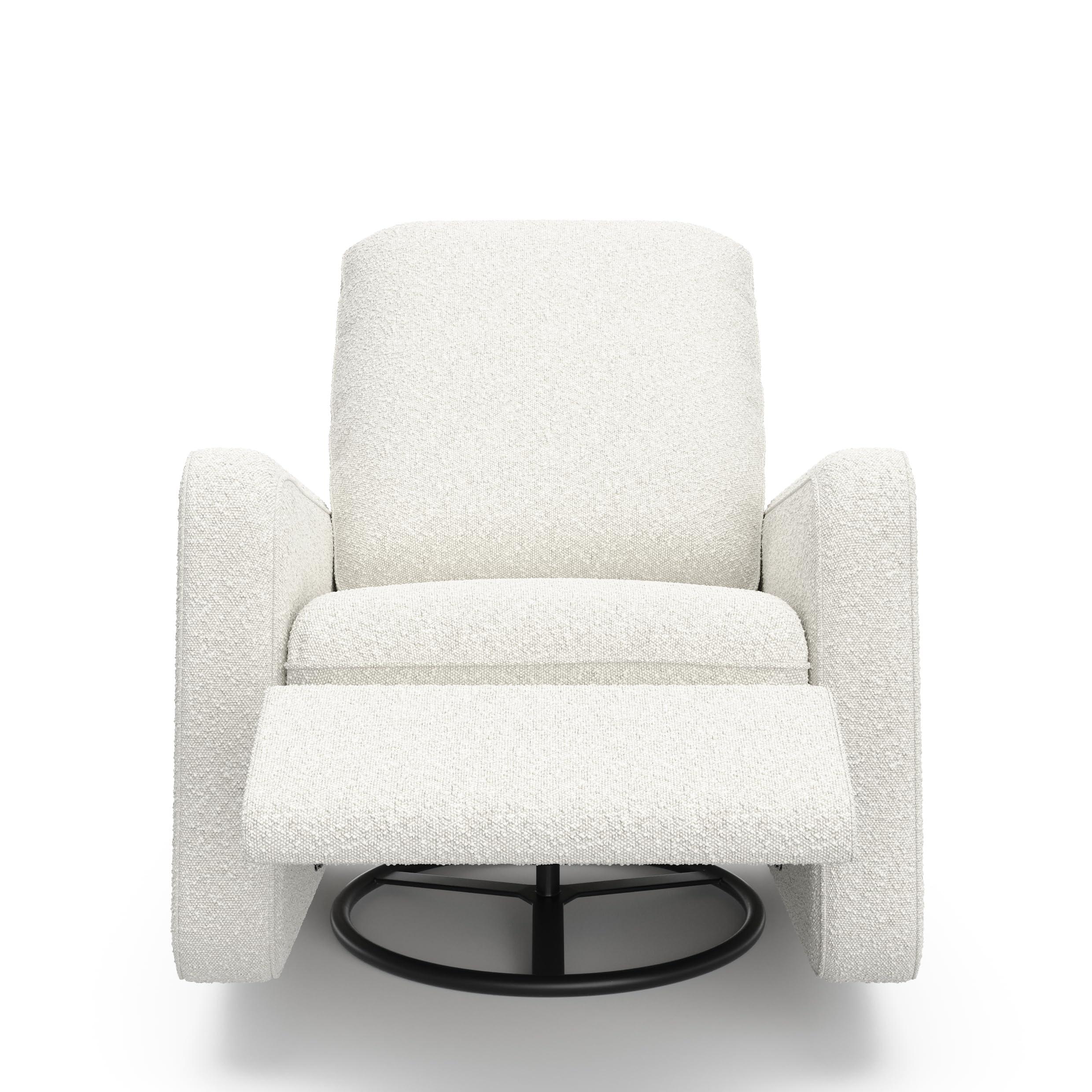 Graco Teddi Power Recliner Swivel Glider (Ivory Boucle) – Electronic Power Recline, USB-A & USB-C Charger, Premium Cushioning & Comfort - Image 14