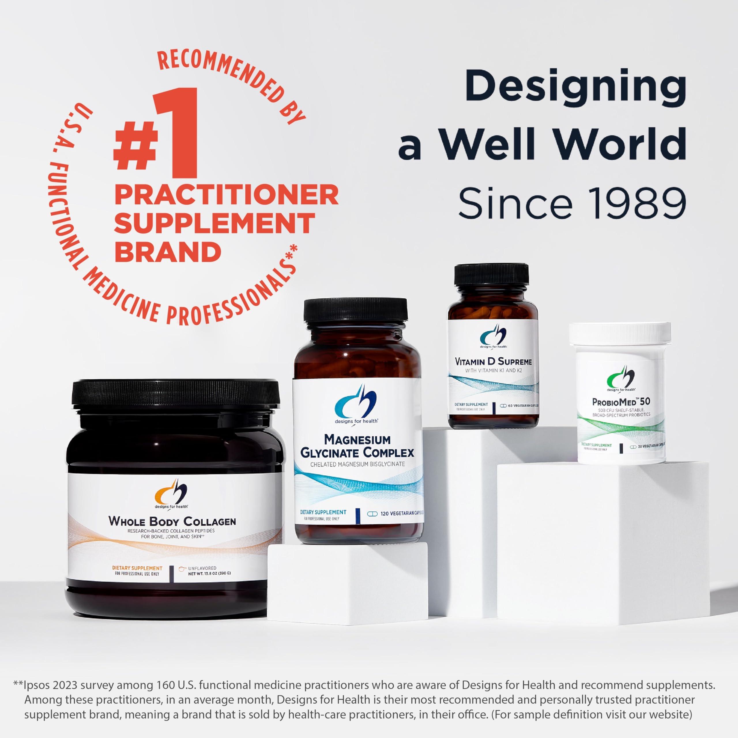 Designs for Health Liposomal B Supreme - Liquid B Vitamin Complex with Superior Absorption - Folate, Vitamin B12, B6, Biotin, TMG + More - Oral Delivery Pump with Citrus Flavor (50 Servings / 1.7oz) - Image 3
