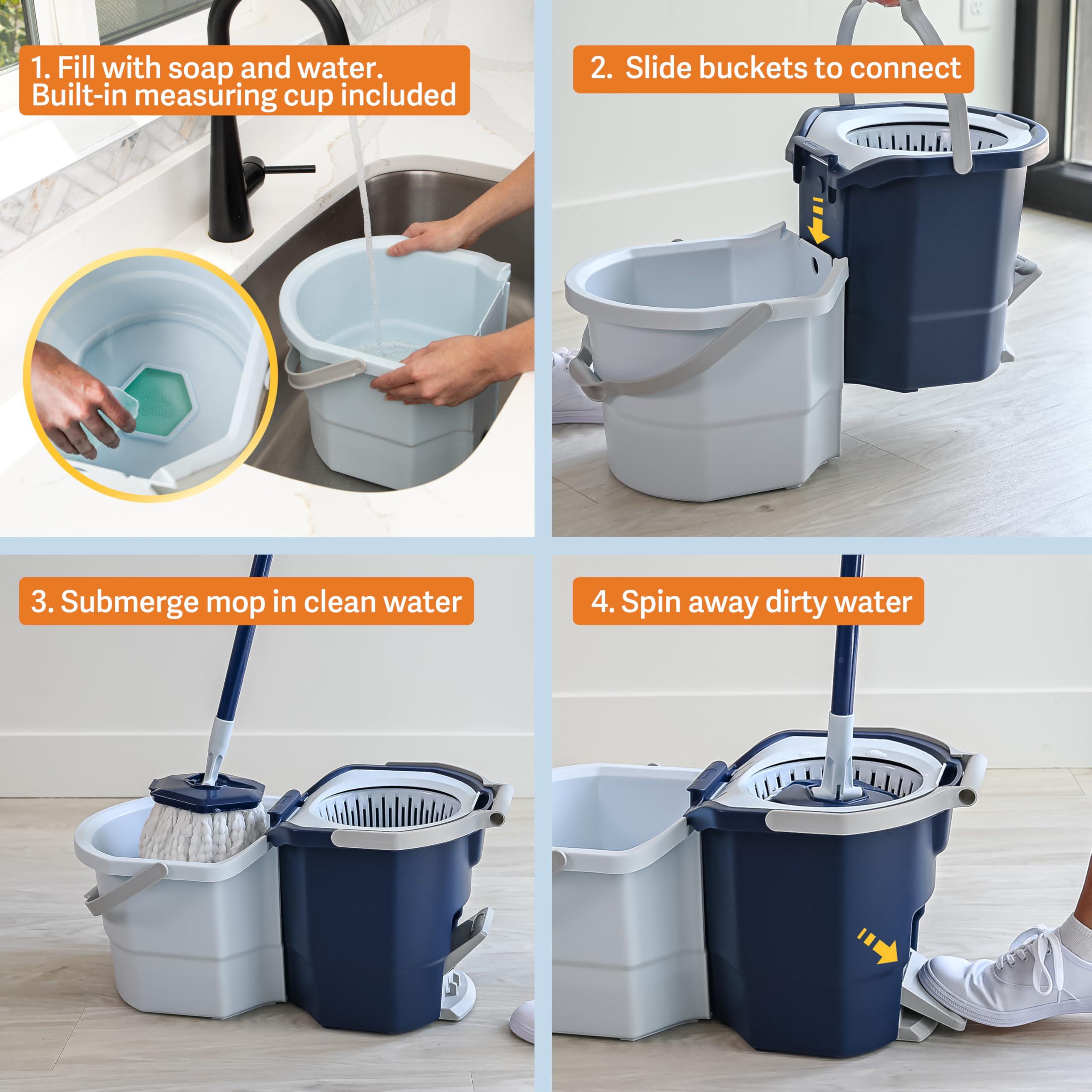Casabella Clean Water Spin Mop - Image 6