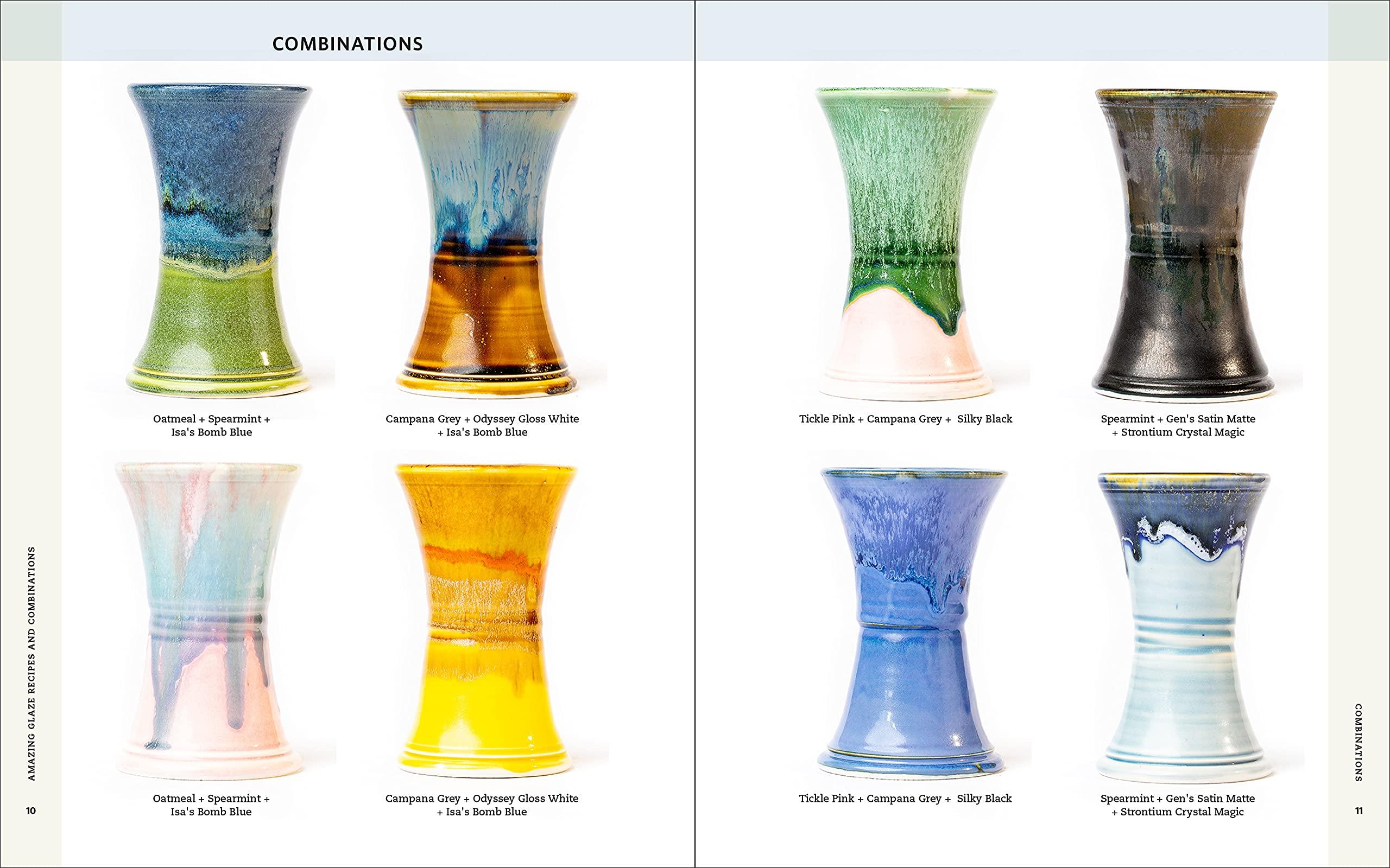 Amazing Glaze Recipes and Combinations: 200+ Surefire Finishes for Low-Fire, Mid-Range, and High-Fire Pottery (Mastering Ceramics) - Image 5
