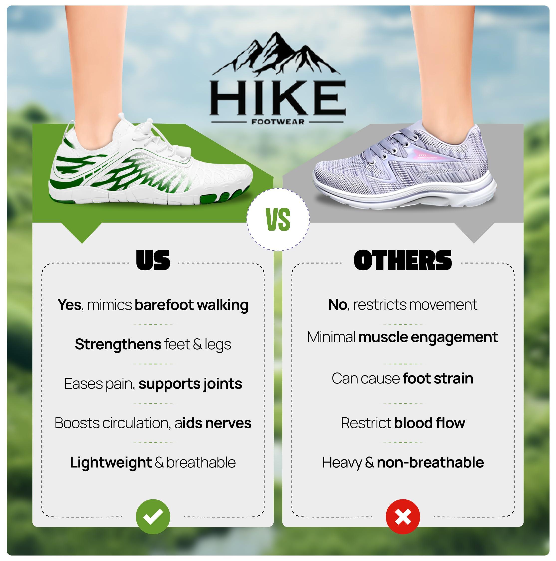 Hike Footwear HF Signature Healthy & Non-Slip Breathable Barefoot Shoes, Flexible Lightweight Daily Wear Walking Shoes Unisex - Image 6