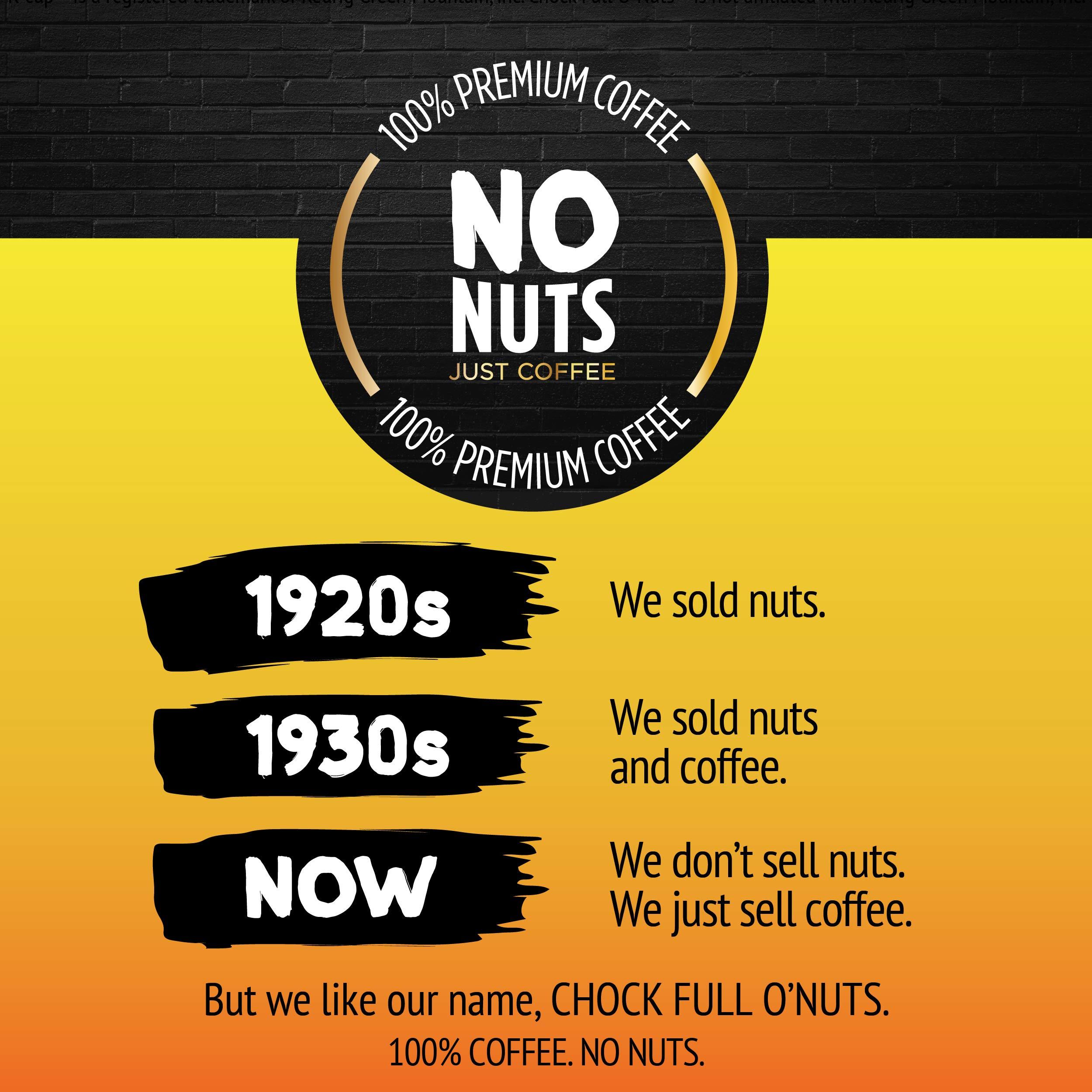 Chock Full o’Nuts Original Roast, Medium Roast Ground Coffee – Gourmet Coffee Beans – Smooth, Full-Bodied and Rich Coffee (30.5 Oz. Can) - Image 6