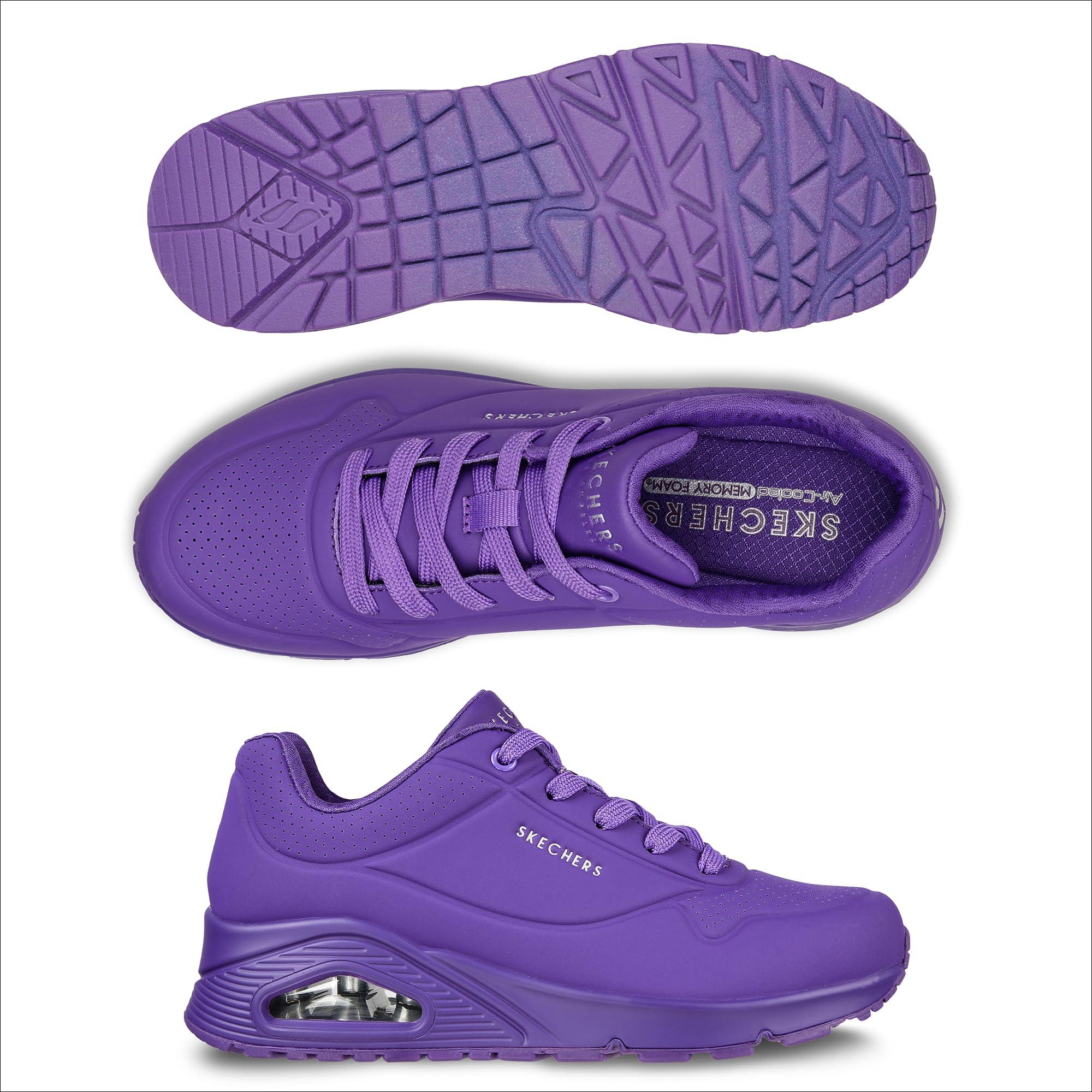 Skechers Women's Uno-Night Shades Sneaker - Image 7