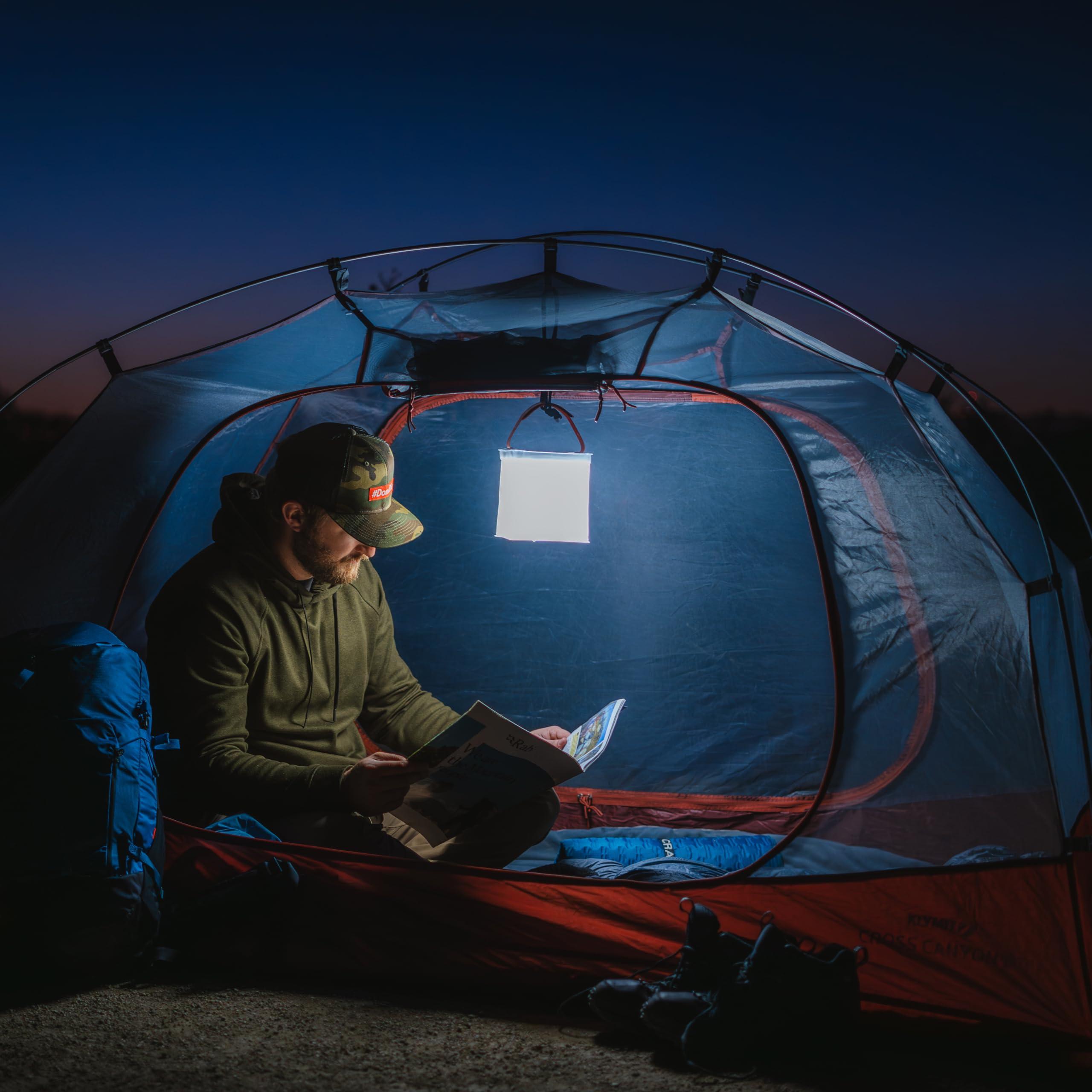 LuminAID Max Quick Inflate 2-in-1 Solar Camping Lantern and Phone Charger - Rechargeable LED Lamp for Camping, Hiking & Travel - Waterproof Emergency Light for Power Outages, Hurricane, Survival Kits - Image 9