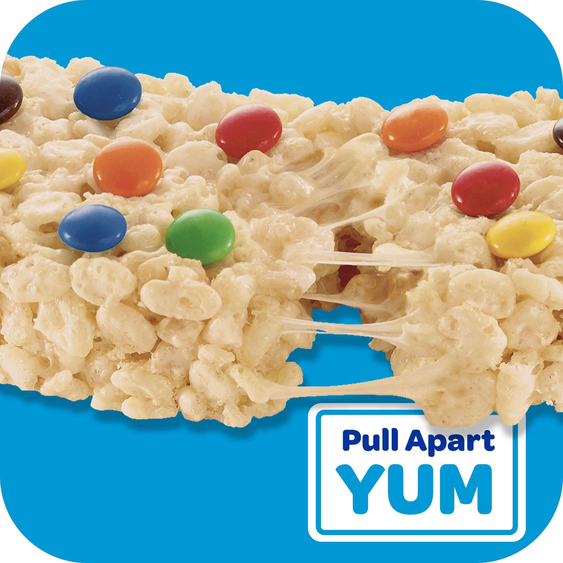 Rice Krispies Treats Mega Bars Large Marshmallow Snack Bars, Kids Snacks, Big Bars, Rainbow, 25.3oz Box (12 Bars) - Image 3