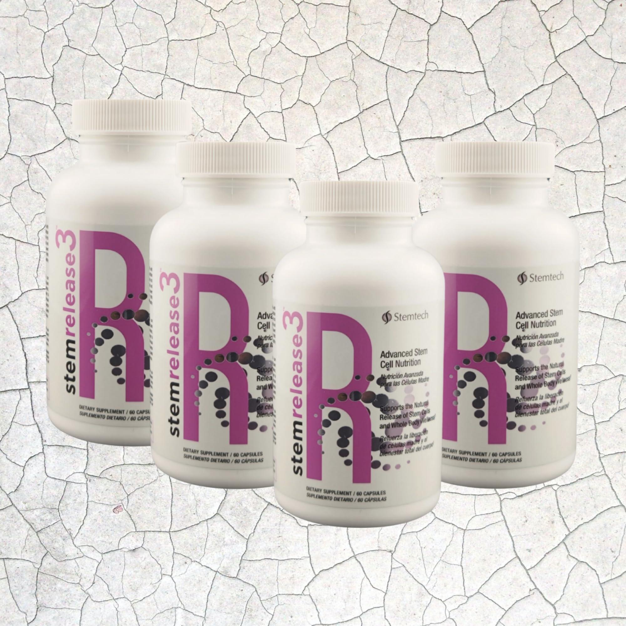 Quadruple Wellness Boost: stemrelease3™ 4-Pack - Unlock Your Body's Potential for Natural Renewal and Youthful Vitality, Exclusive Blend for Telomere Health - Image 5