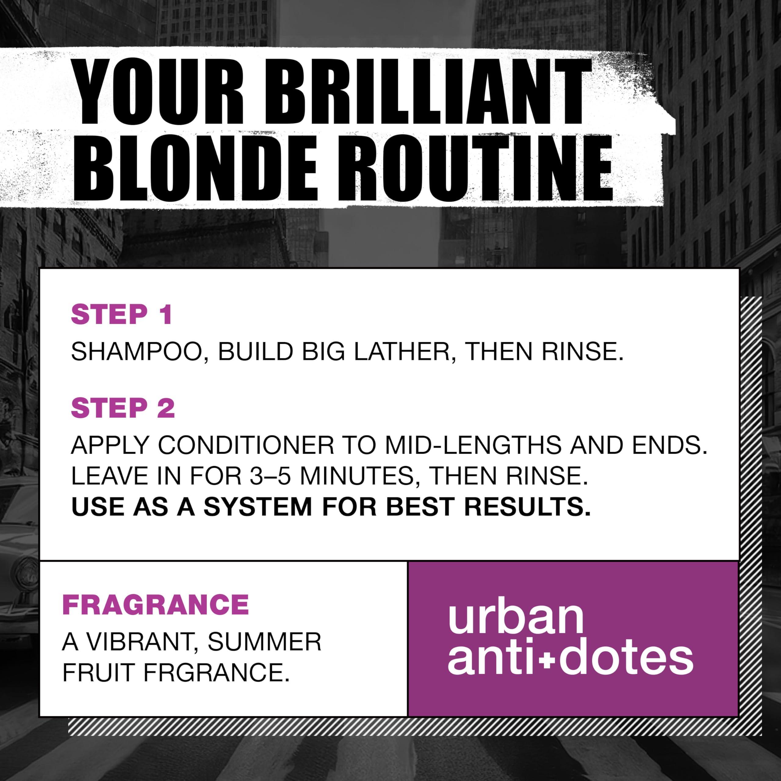 Bed Head by TIGI Dumb Blonde Shampoo and Conditioner for Blonde Hair 25.36 fl oz 2 count - Image 7