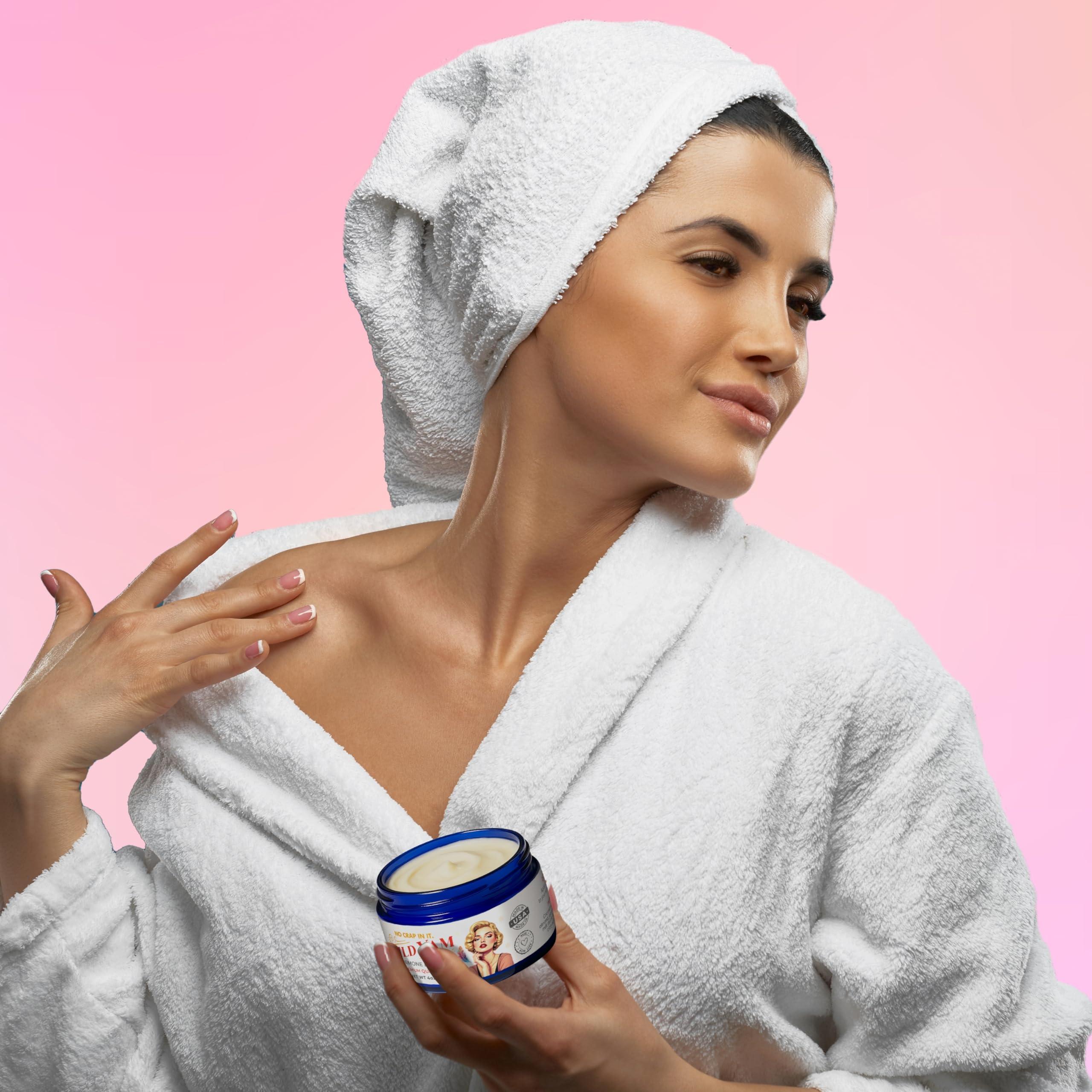 No Crap In It Wild Yam Body Butter- Natural, Wild yam cream with Hydrating Relief in a 4oz Jar - Image 7