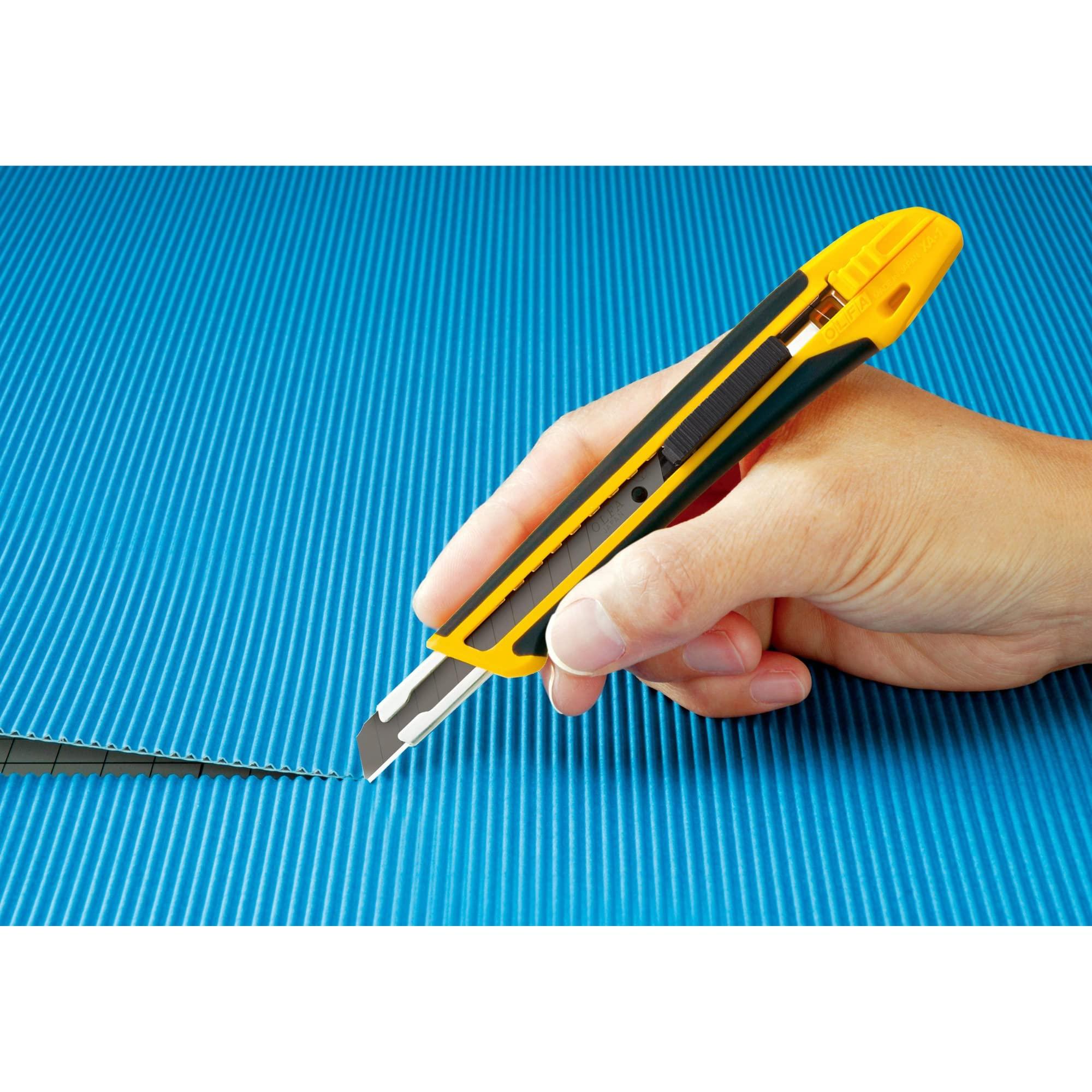 OLFA 9mm Precision Utility Knife (XA-1) - Multi-Purpose Retractable Precision Knife w/Fiberglass Reinforced Handle & Snap-Off Blade - Image 8