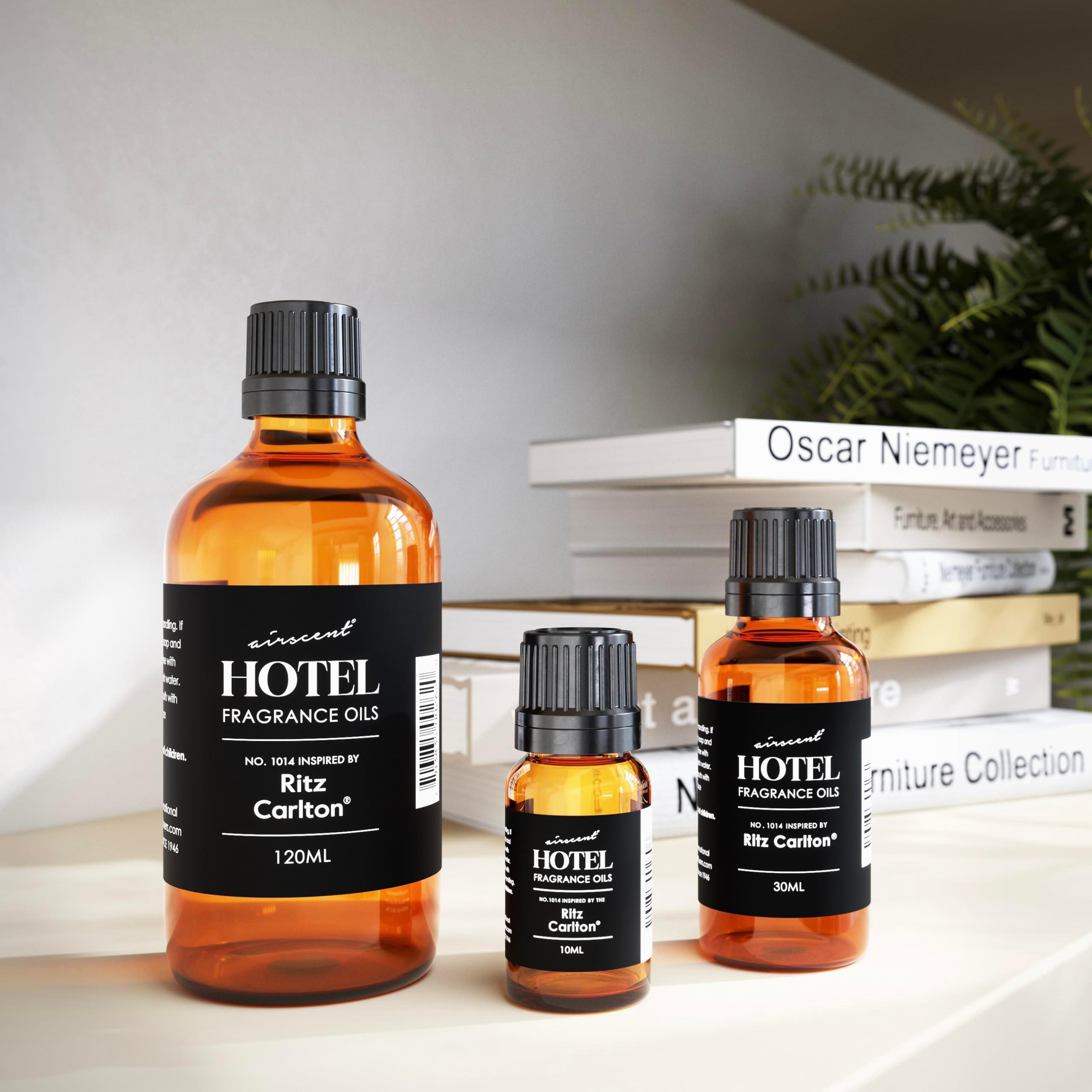 AirScent Hotel Diffuser Oil Inspired by The Ritz Carlton Hotel Scent - Premium Fragrance Oil No. 1014 for Ultrasonic and Waterless Diffusers and Crafting - 10 mL, 0.34 fl oz Glass Dropper Bottle - Image 6