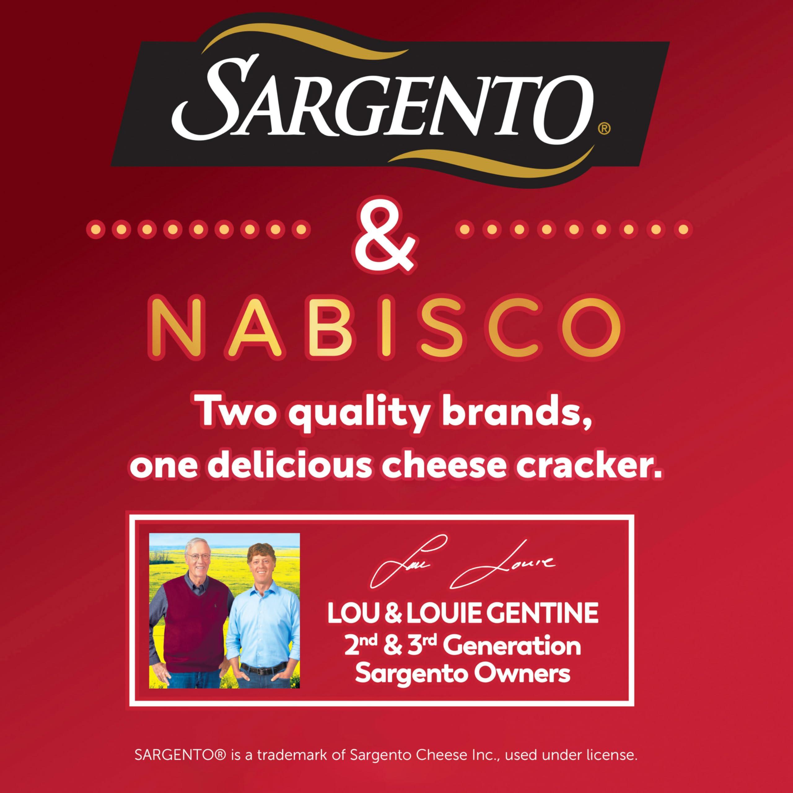 Sargento® Cheese Bakes Crackers Variety Pack, Aged White Cheddar and Rosemary and Pepper Jack, Cheese Crackers, Lunch Snacks, Bulk Snacks, 3 Bags - Image 9