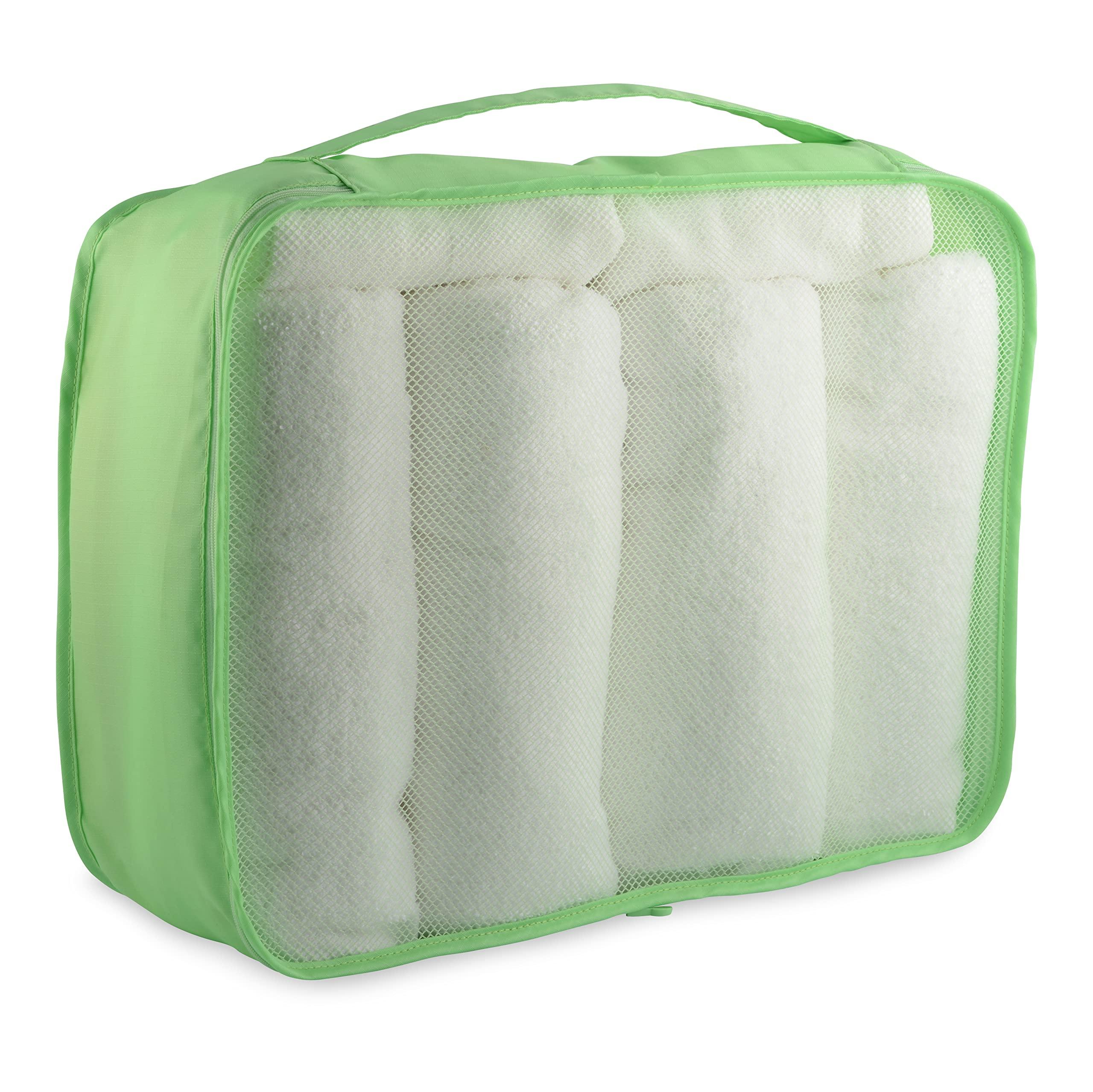 Rolling Nomad Multi-Purpose Packing Cubes, Travel Accesories, Essentials, Organizers, Lightweight, Breathable, Expandable Mesh, Sheet Compression Bags - Image 6