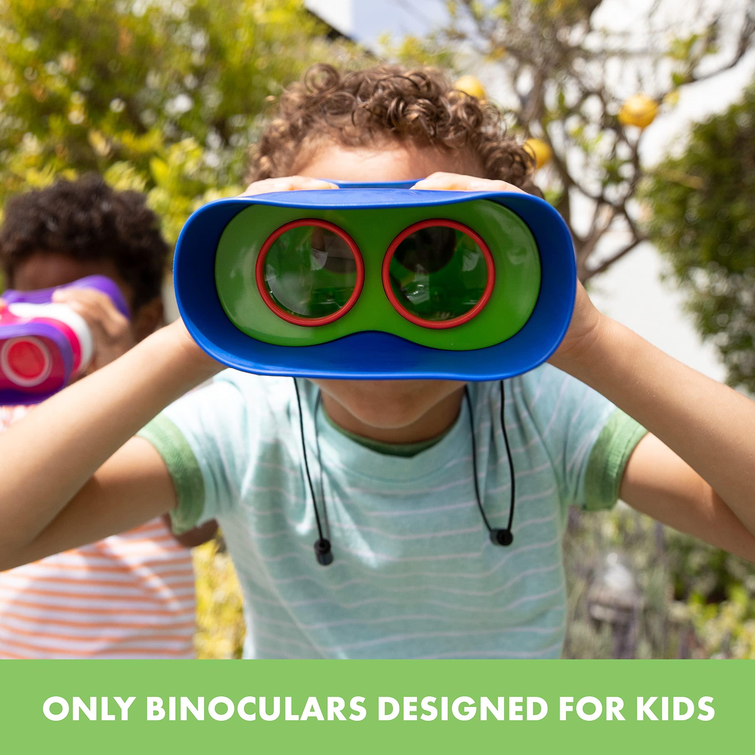 Educational Insights GeoSafari Jr. Kidnoculars, Binoculars for Toddlers & Kids, Easter Basket Stuffers for Kids, Gift for Toddlers Ages 3+ - Image 3