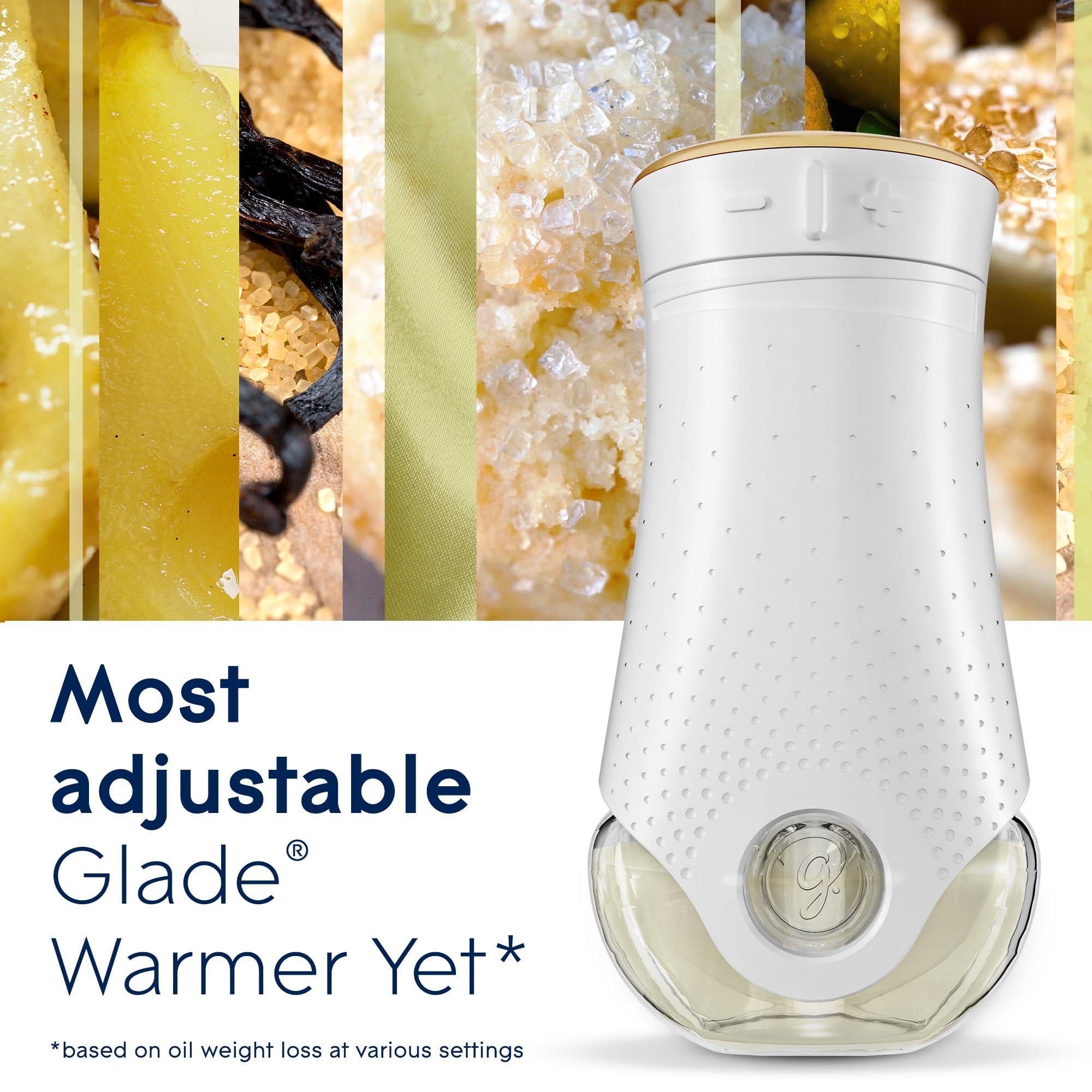 Glade PlugIns Refills Air Freshener, Scented and Essential Oils for Home and Bathroom, Sparkling Pear, Limited Edition Scent, 3.35 Fl Oz, 5 Count - Image 4
