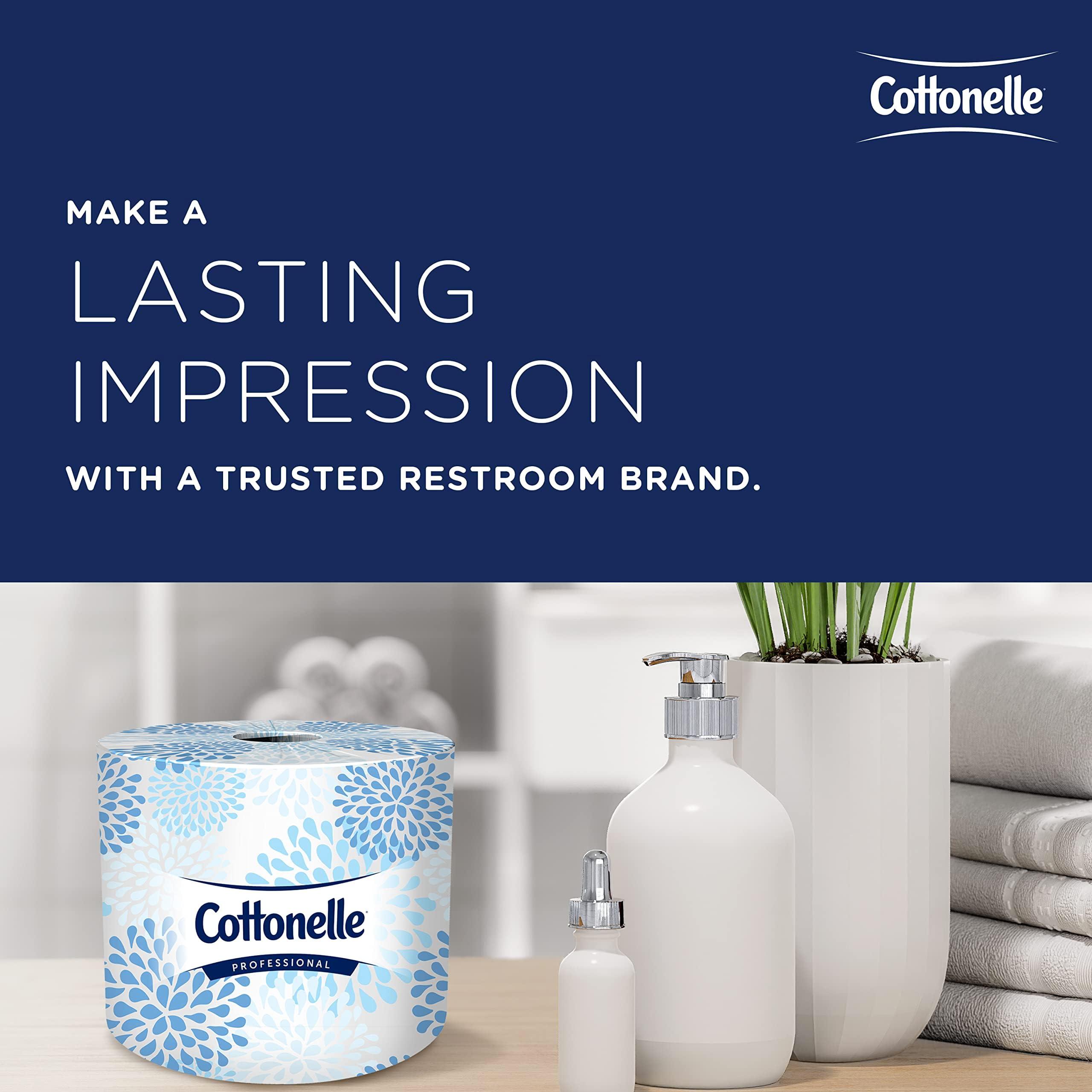 Cottonelle Professional Standard Roll Bulk Toilet Paper (17713), 2-Ply, White (60 Rolls of 451 Sheets, 27,060 Sheet Total) - Image 10