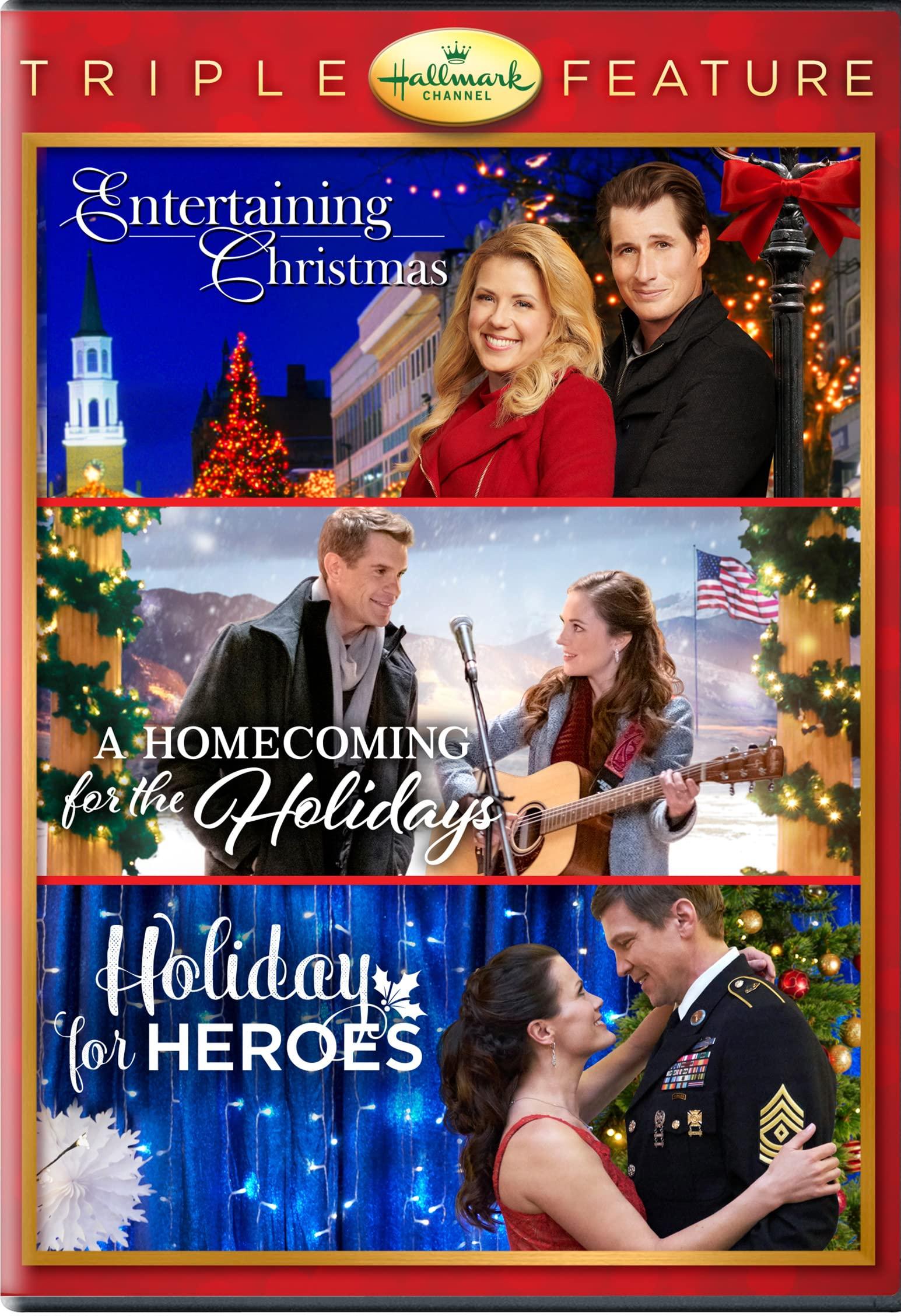 Hallmark 3-Movie Holiday Collection: Entertaining Christmas, Holiday for Heroes, A Homecoming for the Holidays - Image 2