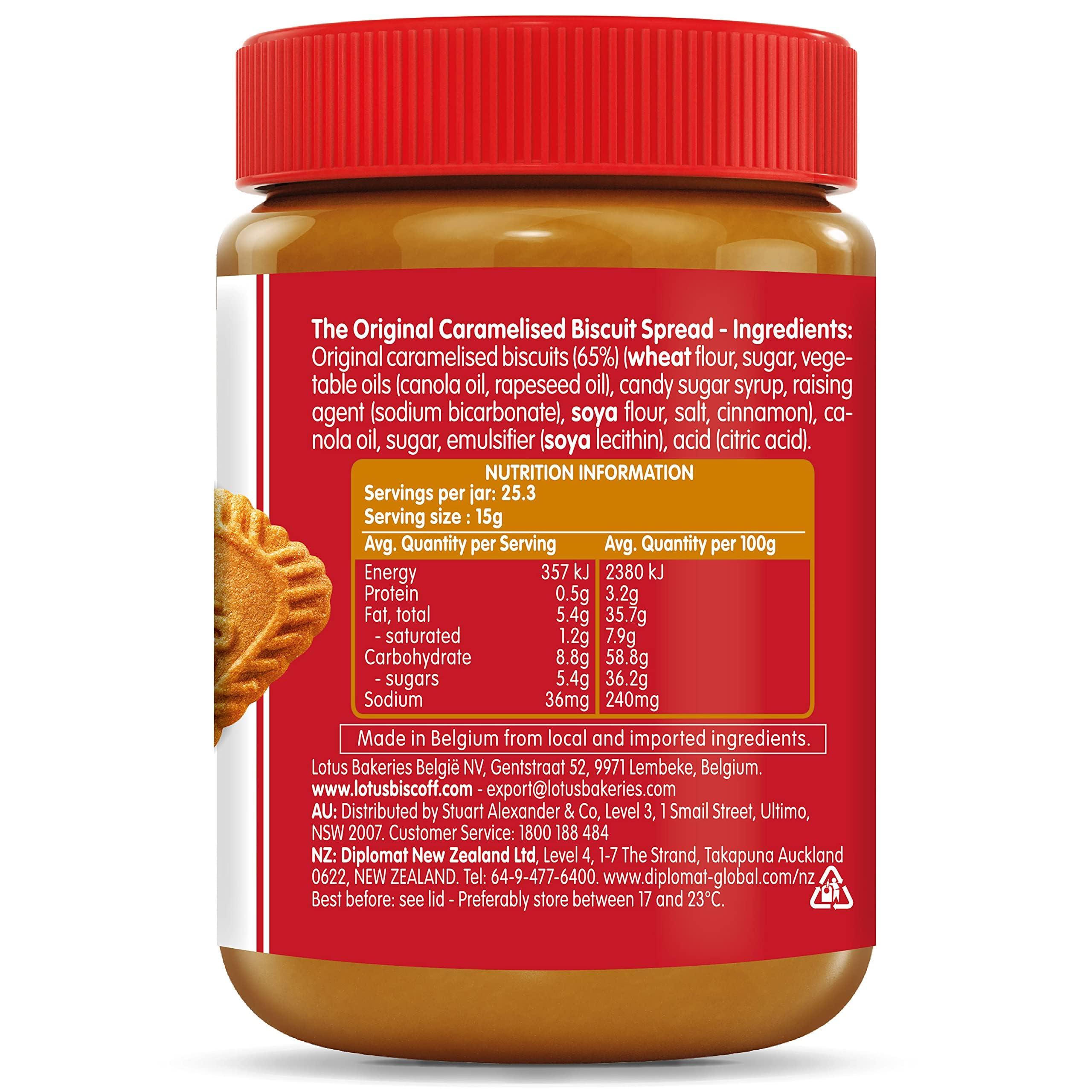LOTUS Crunchy Biscuit Spread, 380 GR - Image 4