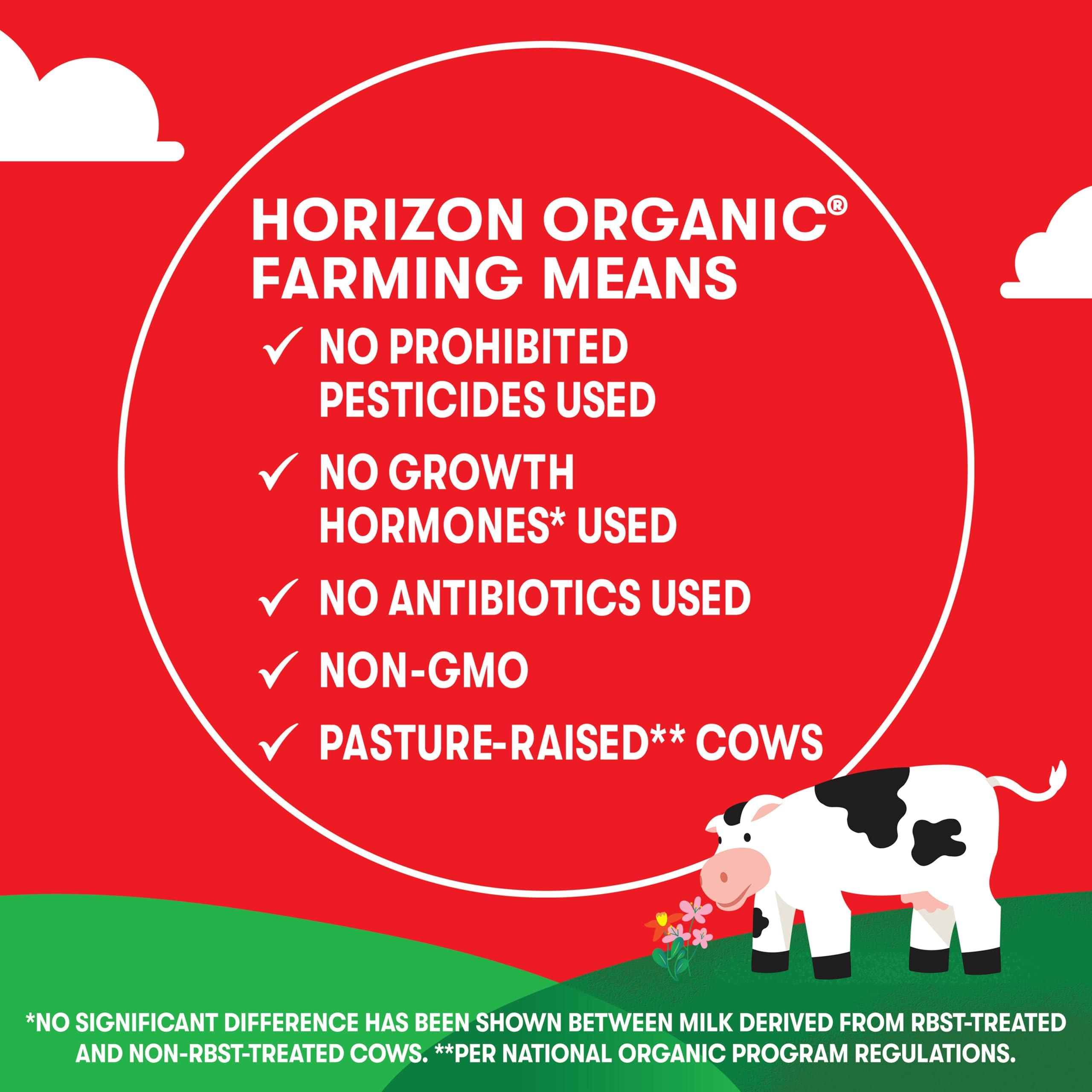 Horizon Organic Shelf-Stable 1% Lowfat Milk Boxes, Chocolate, 8 Fl Oz, 18 Pack - Image 9