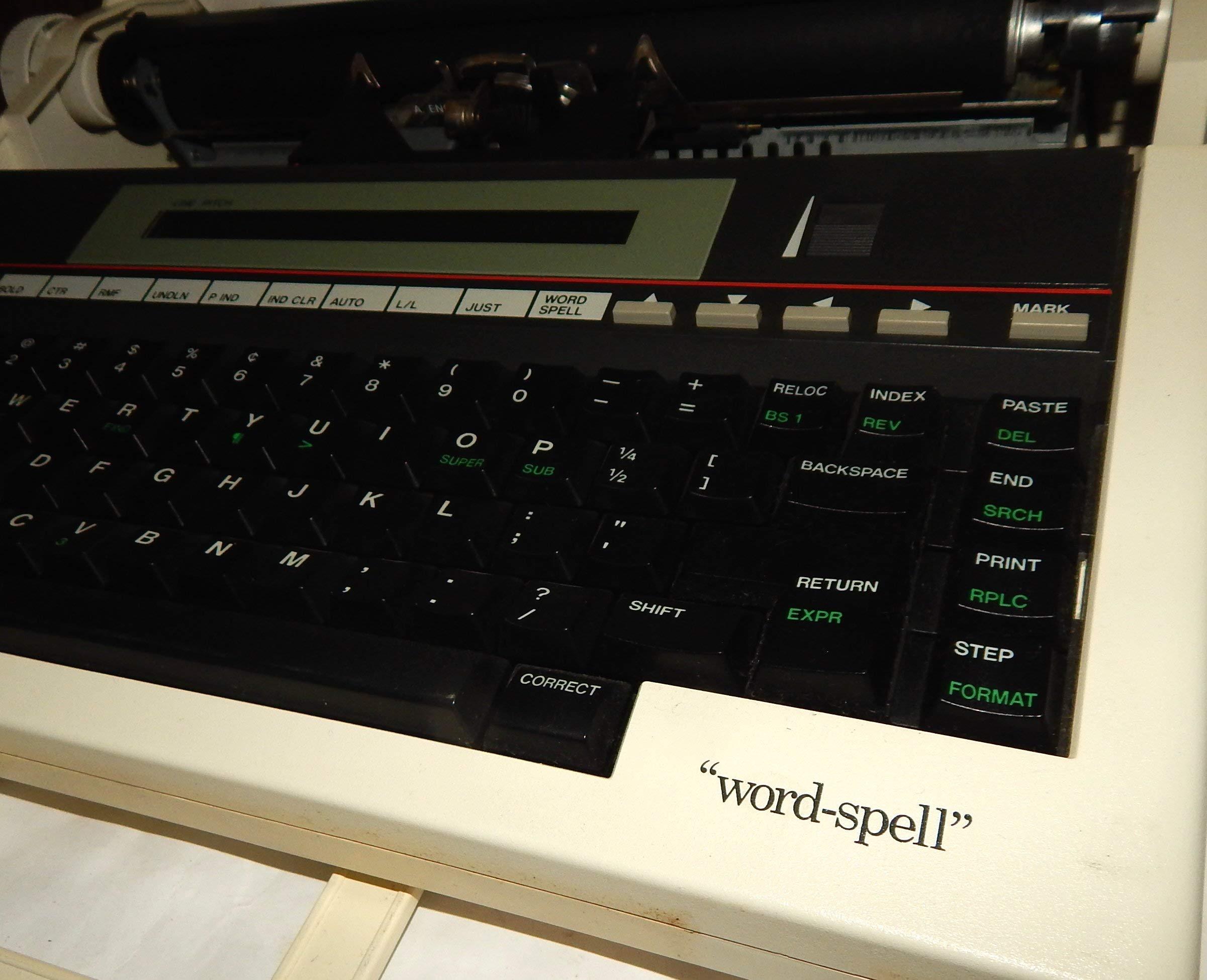 Brother Electric Typewriter Correctronic Word Processing Model 360 LCD Readout Screen and New Cartridge (Renewed) - Image 7