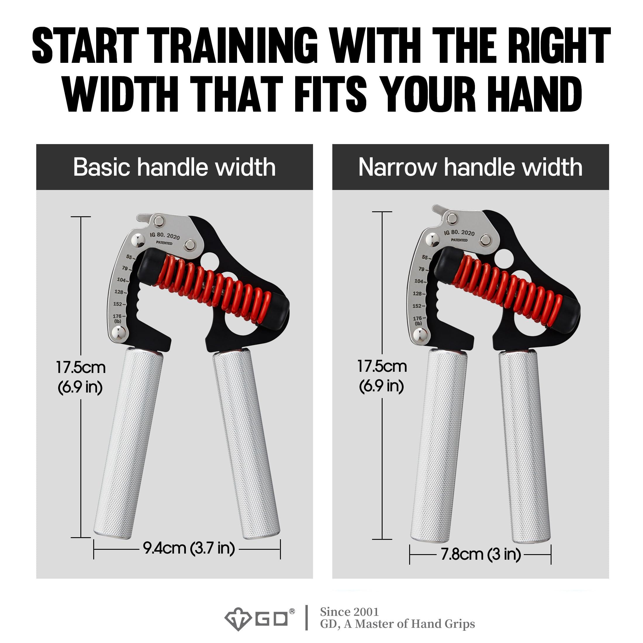 GD IRON GRIP Grip Strength Trainer Adjustable Hand Gripper Strengthener Hand Grip Exerciser Wrist Strengtheners Silent & Durable – Forearm, Finger & Hand Strength Training for Athletes, Climbers & Rehabilitation - Image 5