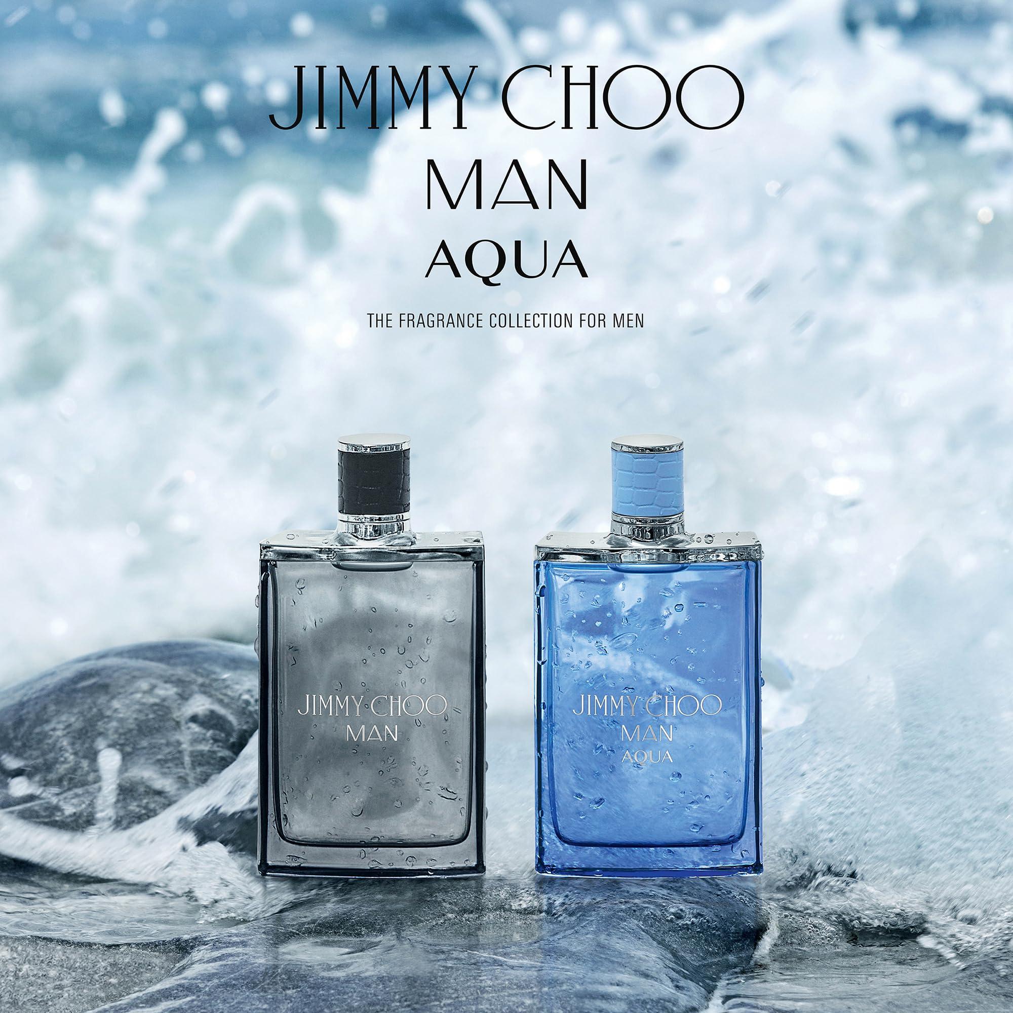 JIMMY CHOO - Man Aqua Eau de Toilette - Men's Fragrance - Sweet & Woody - With notes of Grapefruit, Geranium & Salty Moss - Image 6