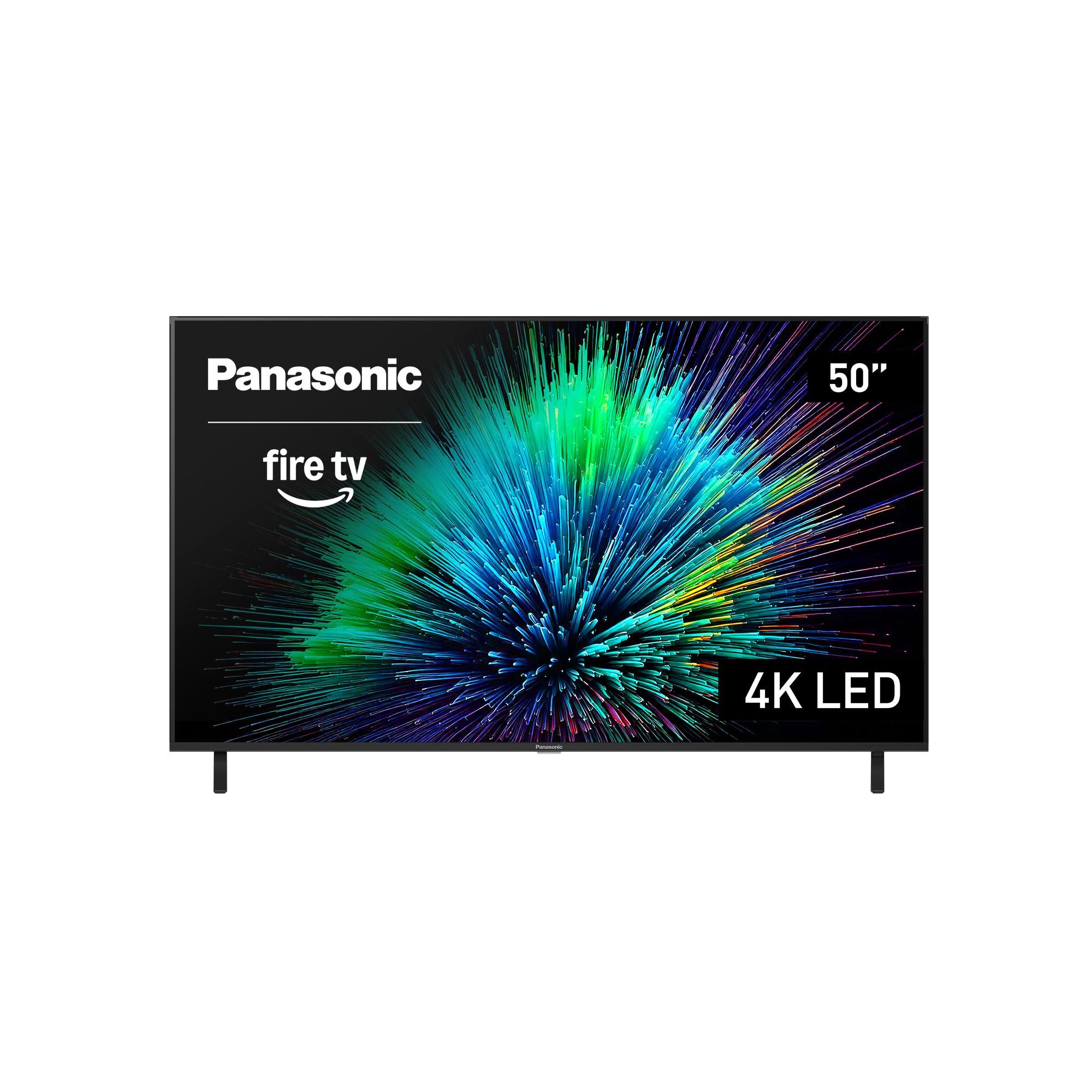 Panasonic W70 Series 50" LED 50W70BP, Smart Fire TV, Press & Ask Alexa, Apple AirPlay, 4K Ultra HD, (2025 Model), HDR10+, HDMI 2.1, Bluetooth Support