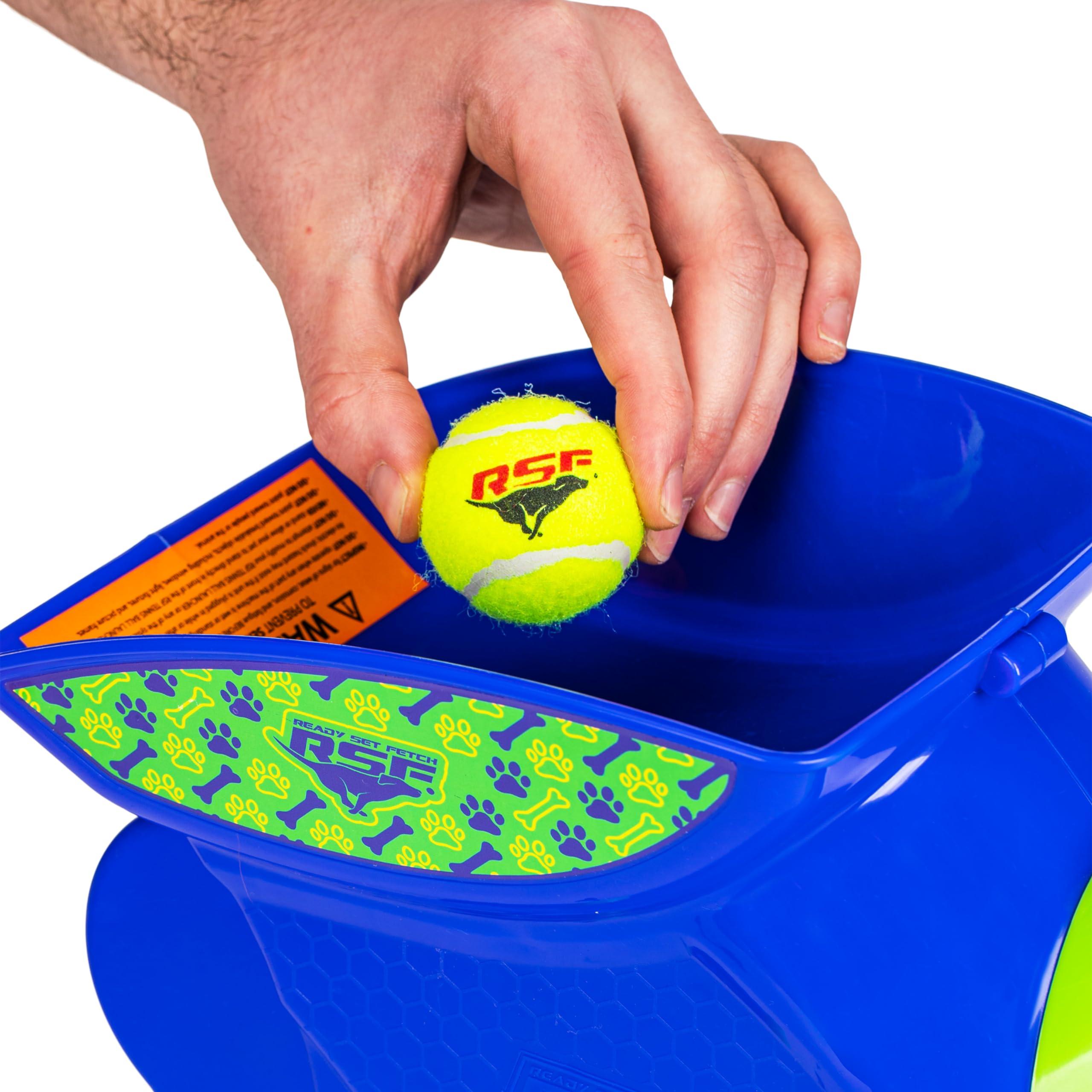 Franklin Pet Supply Co. Ready Set Fetch Mini Automatic Tennis Ball Launcher Dog Toy - Electronic Mini Tennis Ball Thrower for Fetch + Playtime - Launches up to 40 Feet - Interactive Dog Toy - Image 10
