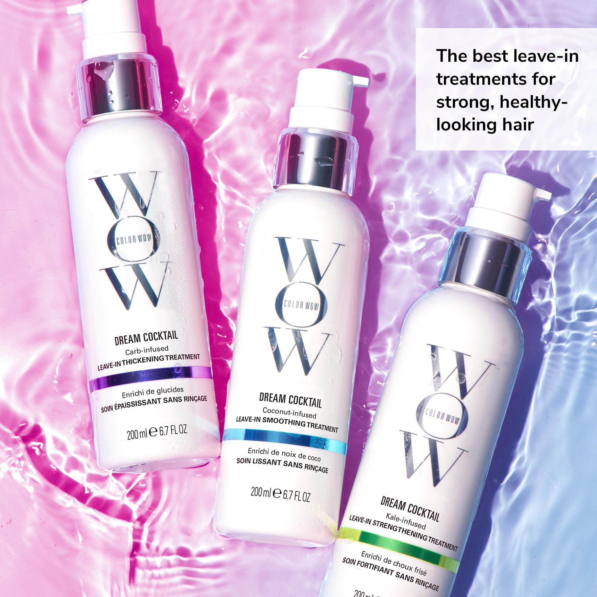 COLOR WOW Dream Cocktail Carb Infused Leave-in Treatment – Transform Thin Hair to Thick & Full | with Heat Protection - Image 4
